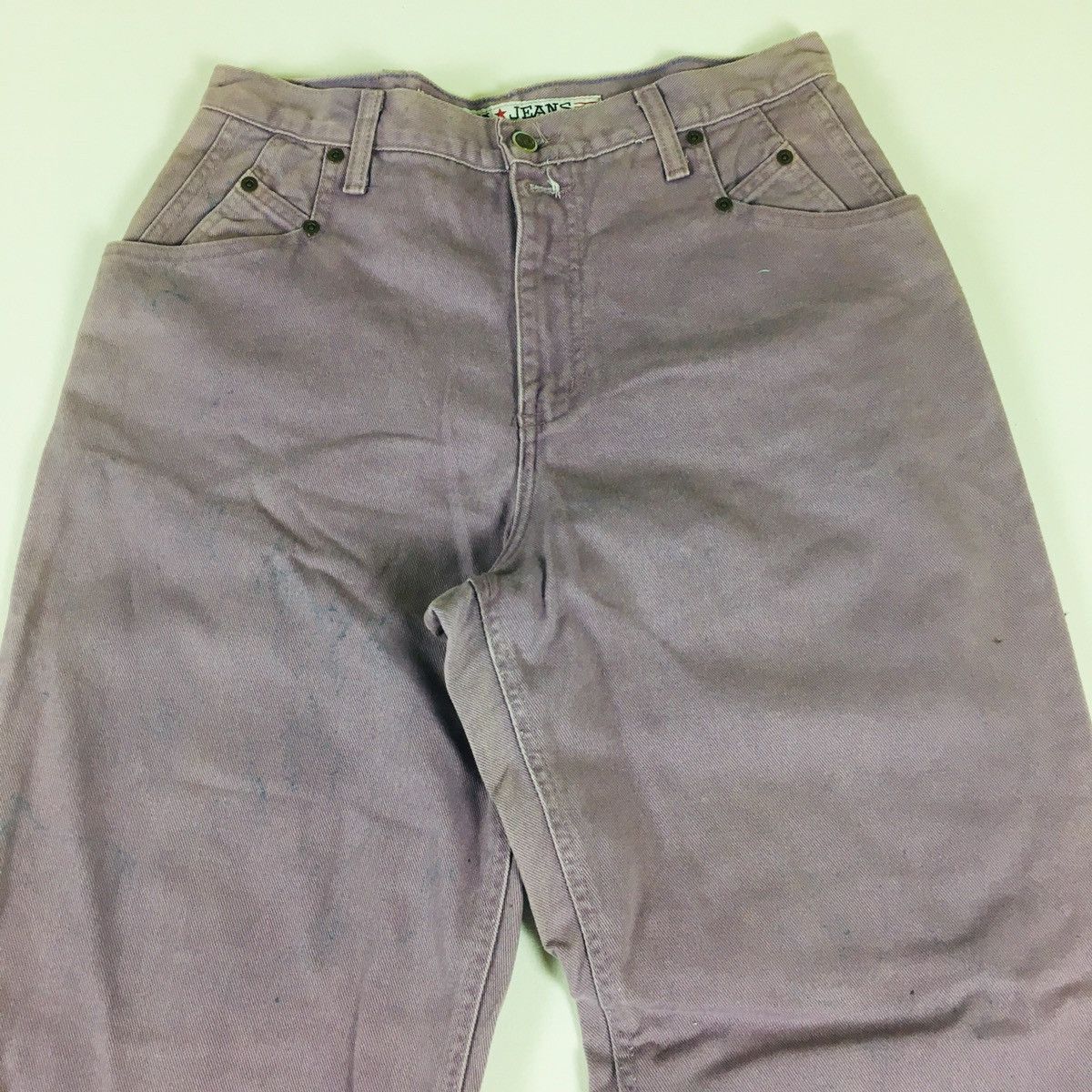 Designer Vintage Zena Jeans Tapered Jeans Made in USA Size US 31 - 3 Thumbnail