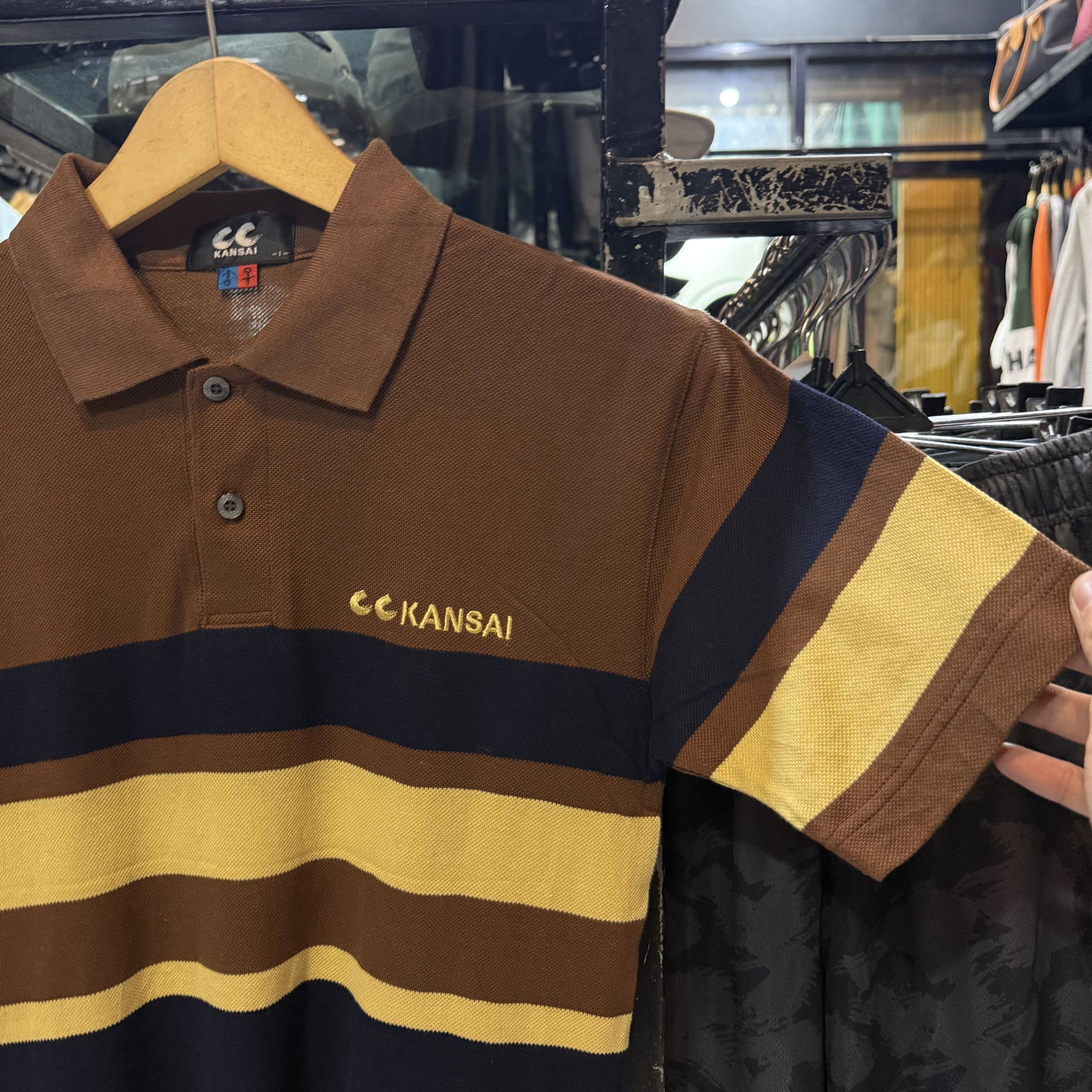 Kansai Yamamoto Vintage CC Kansai Polo Shirt Size US S / EU 44-46 / 1 - 2 Thumbnail