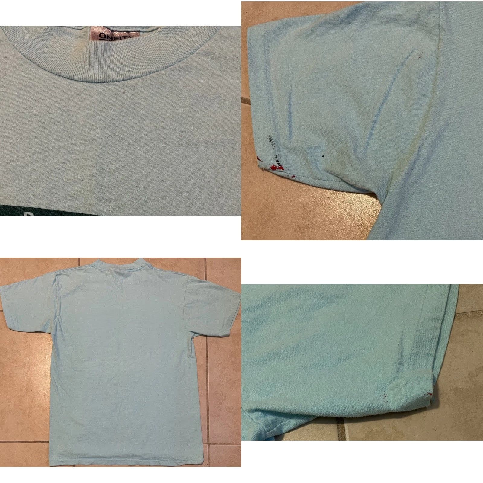 Vintage VINTAGE Berkeley Earth Day Shirt M L - 90s Blue Space Nature Grunge Surf Skate USA California Hip Hop Rock Vintage Shirt Mens M-L Size US M / EU 48-50 / 2 - 8 Thumbnail