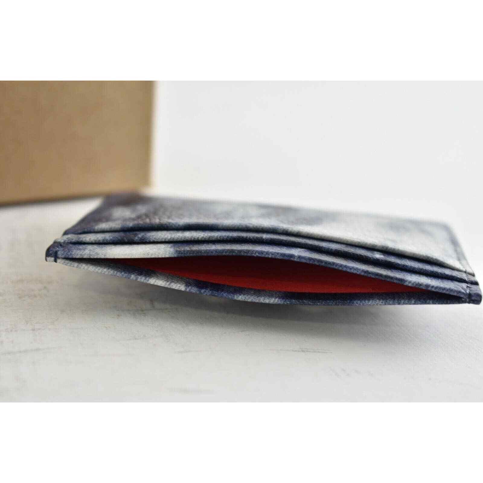 Christian Louboutin Christian Louboutin Denim Punk Spike Card Holder Wallet Size ONE SIZE - 9 Thumbnail