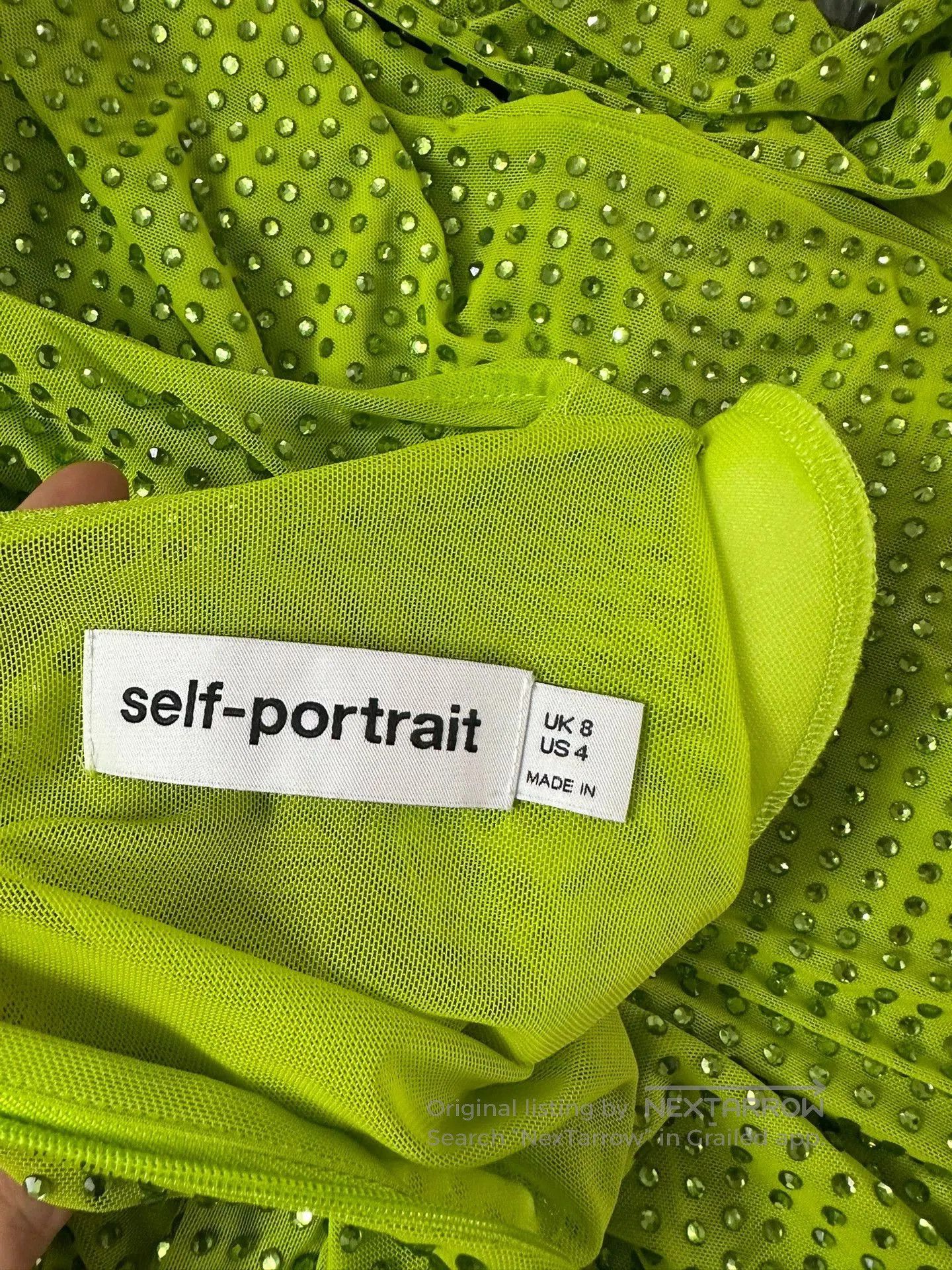 Self-Portrait Self-portrait Fitted Dress Size S. Size S / US 4 / IT 40 - 4 Thumbnail