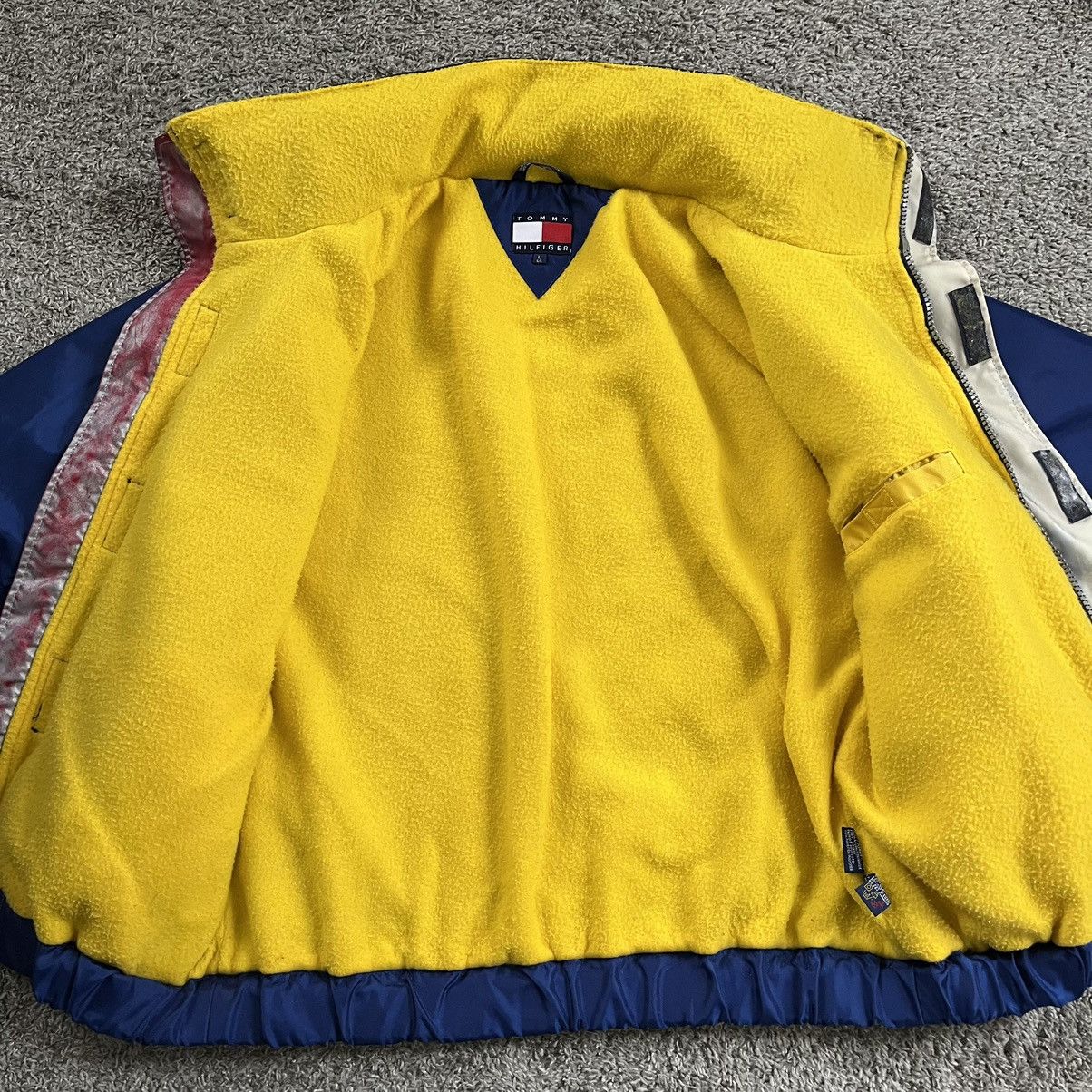 Tommy Hilfiger × Tommy Jeans × Wu-Tang Clan 🔴 Vintage Tommy Hilfiger Jacket Size Large Blue Spell Out Size US L / EU 52-54 / 3 - 4 Thumbnail
