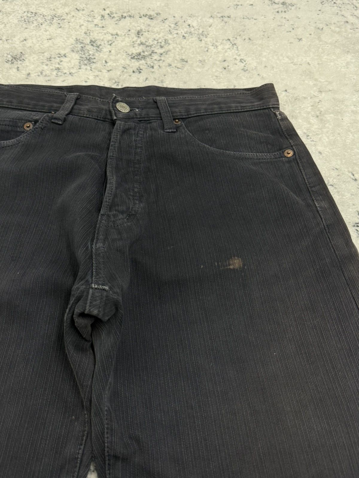 Studio D'Artisan Vintage STUDIO DARTISAN Striped Distressed Faded Release Hem Size US 29 - 5 Thumbnail
