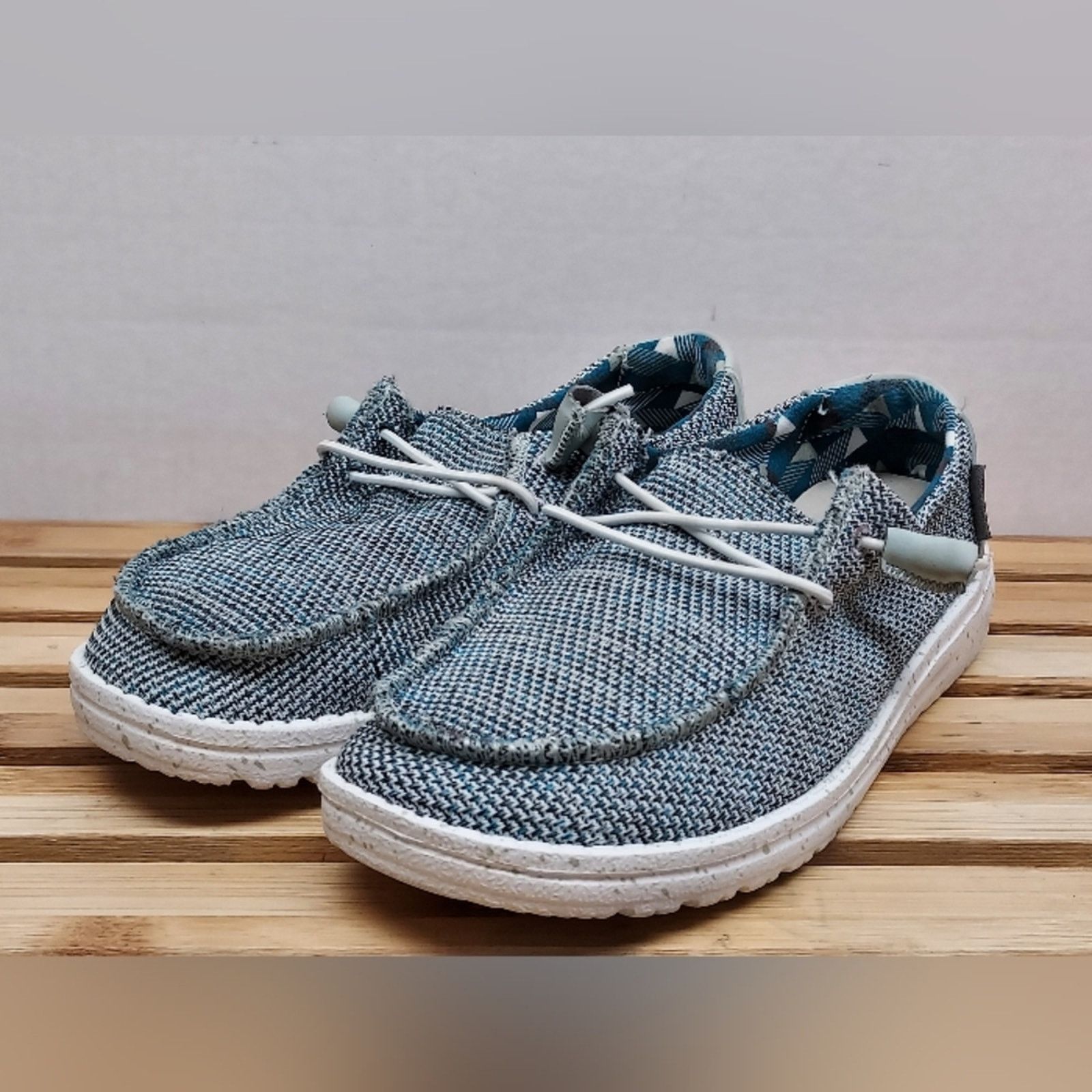 Other Hey Dude Womens Sox Ice Grey Wendy Shoes Size 6 Size US 6 / IT 36 - 1 Thumbnail