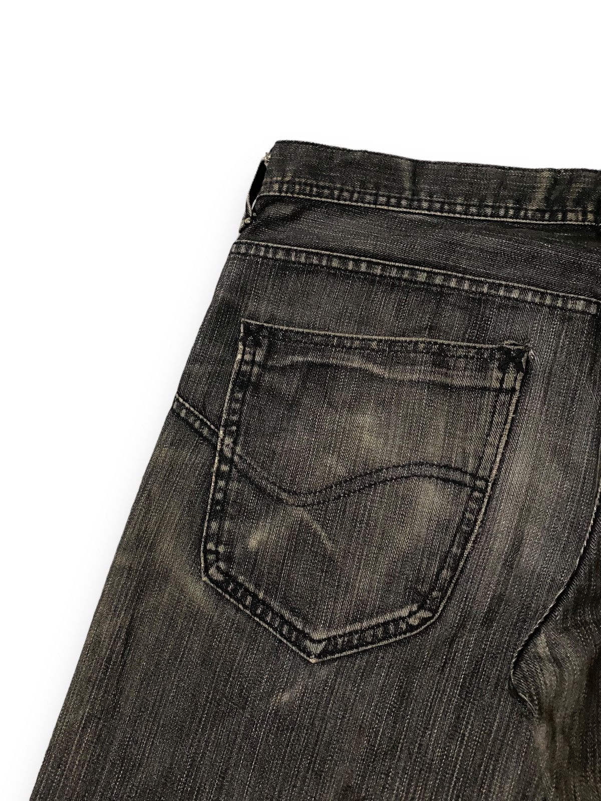 Japanese Brand Vintage Lee Riders Classic Retro Ripped Jeans Denim Size US 36 / EU 52 - 11 Thumbnail