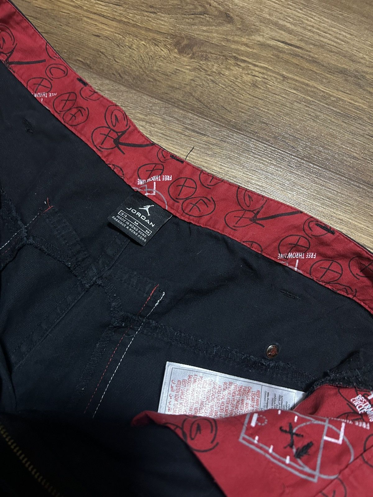 Nike × Vintage Vintage Baggy Jordan shorts Size US 34 / EU 50 - 5 Thumbnail