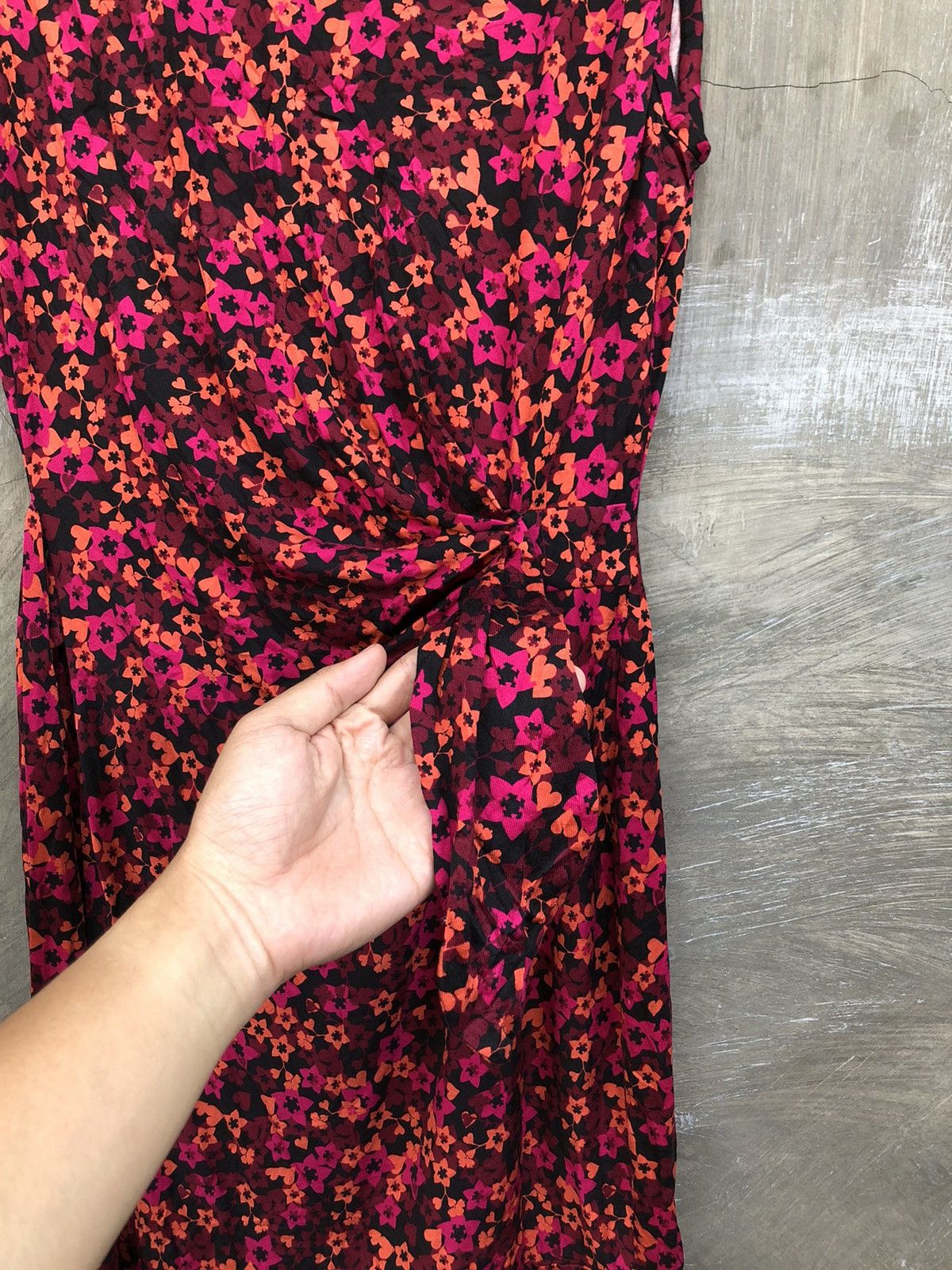 Diane von Furstenberg Diane Von Furstenberg Flower Midi Dress Size XS / US 0-2 / IT 36-38 - 6 Thumbnail