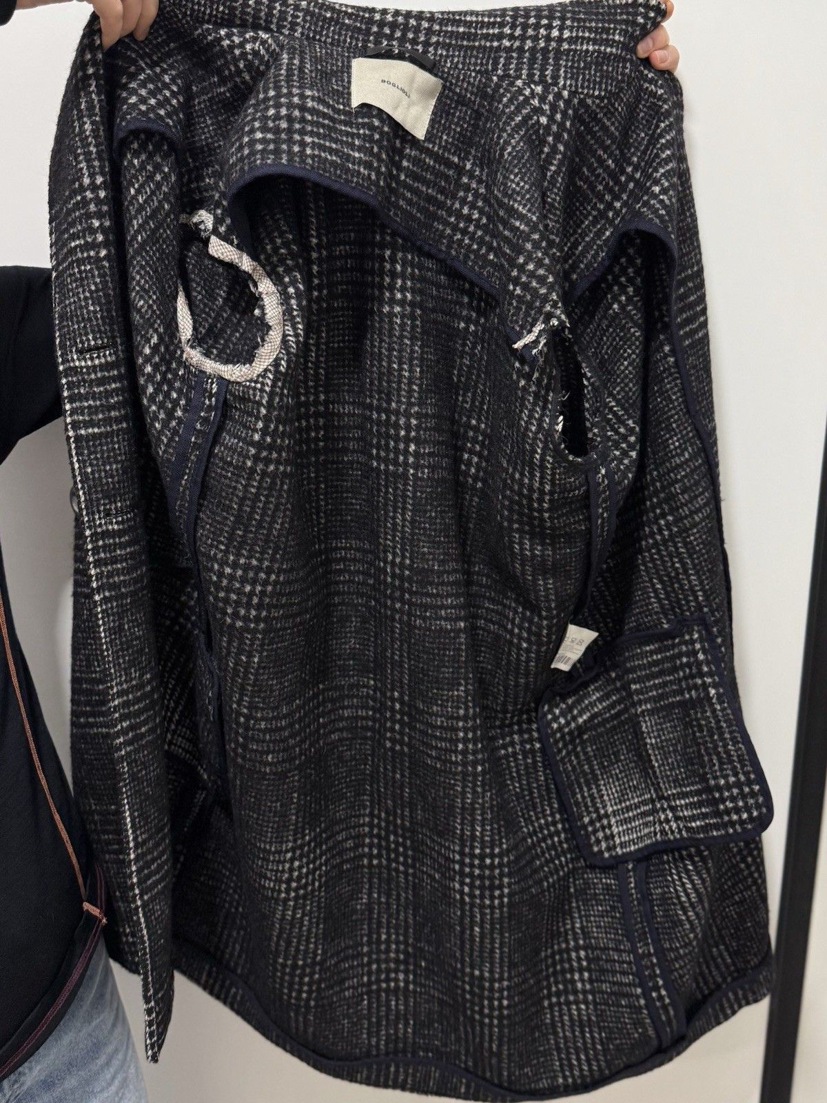 Boglioli DDP Boglioli Womens Coat Wool Double Breasted Jacket size 38 Size XS / US 0-2 / IT 36-38 - 9 Thumbnail