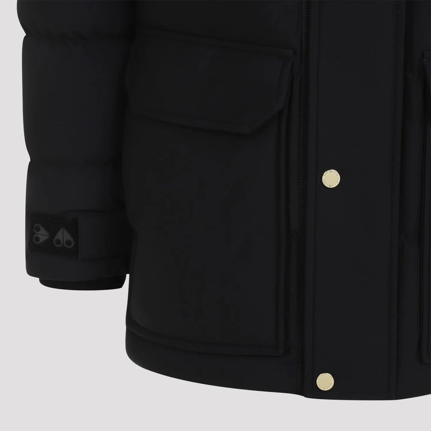 Moose Knuckles o1s22i1n1124 Valleyfield Gold Down Jacket in Black Size US XL / EU 56 / 4 - 4 Thumbnail