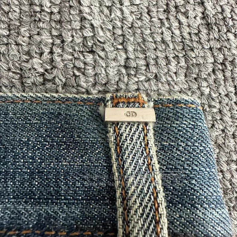 Dior Dior Vintage Washed Blue Destroyed Denim Pants Size US 29 - 7 Thumbnail