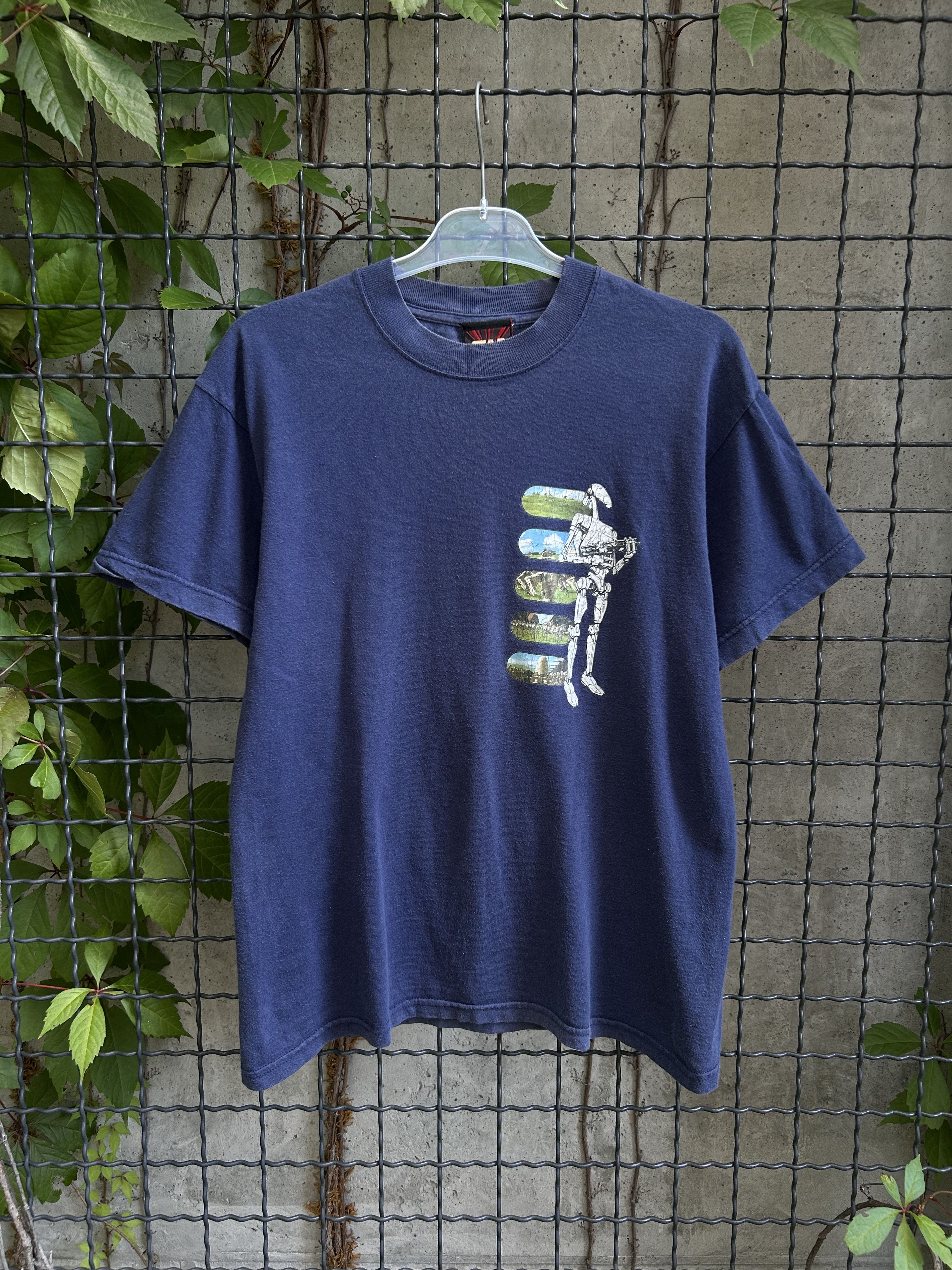 Vintage Vintage 90s Star Wars Movie T-shirt Size US S / EU 44-46 / 1 - 1 Thumbnail