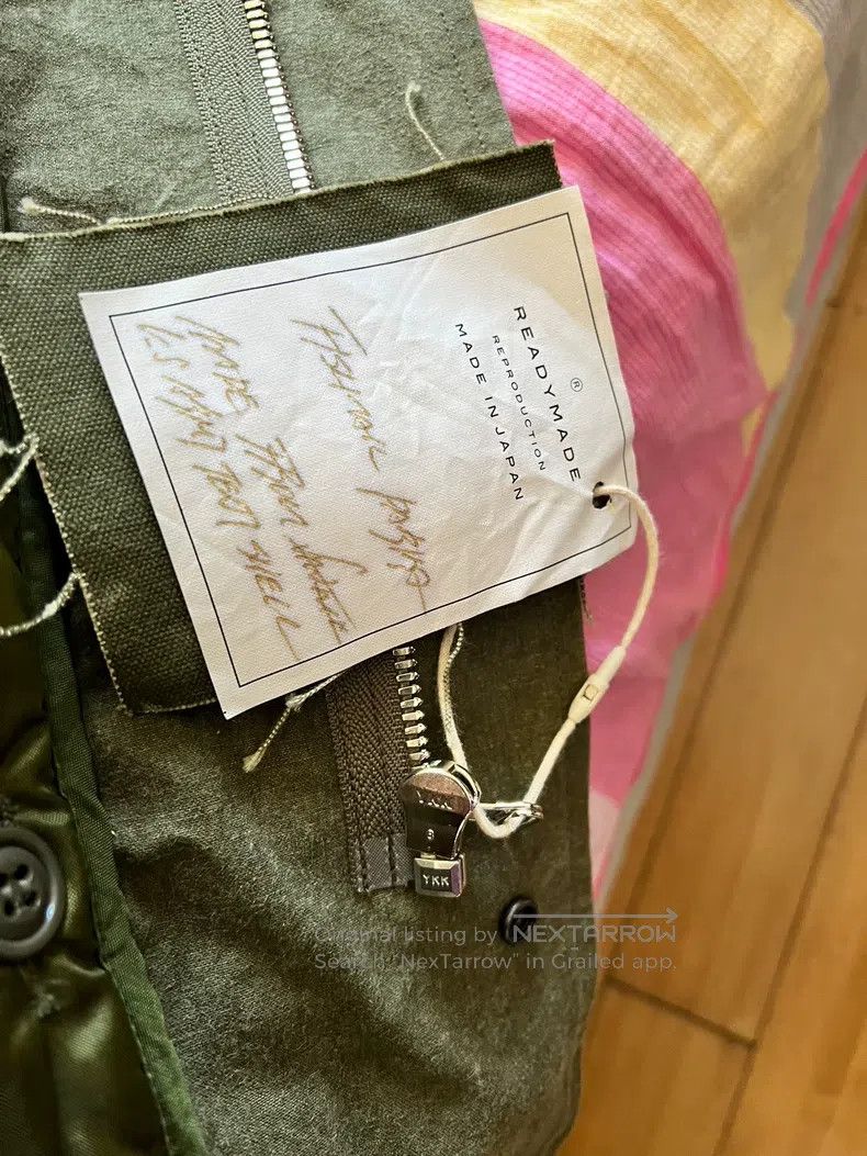 READYMADE Ready Made Fishtail Parka Long Fish Tail Destroyed Embroid Size US XL / EU 56 / 4 - 8 Thumbnail