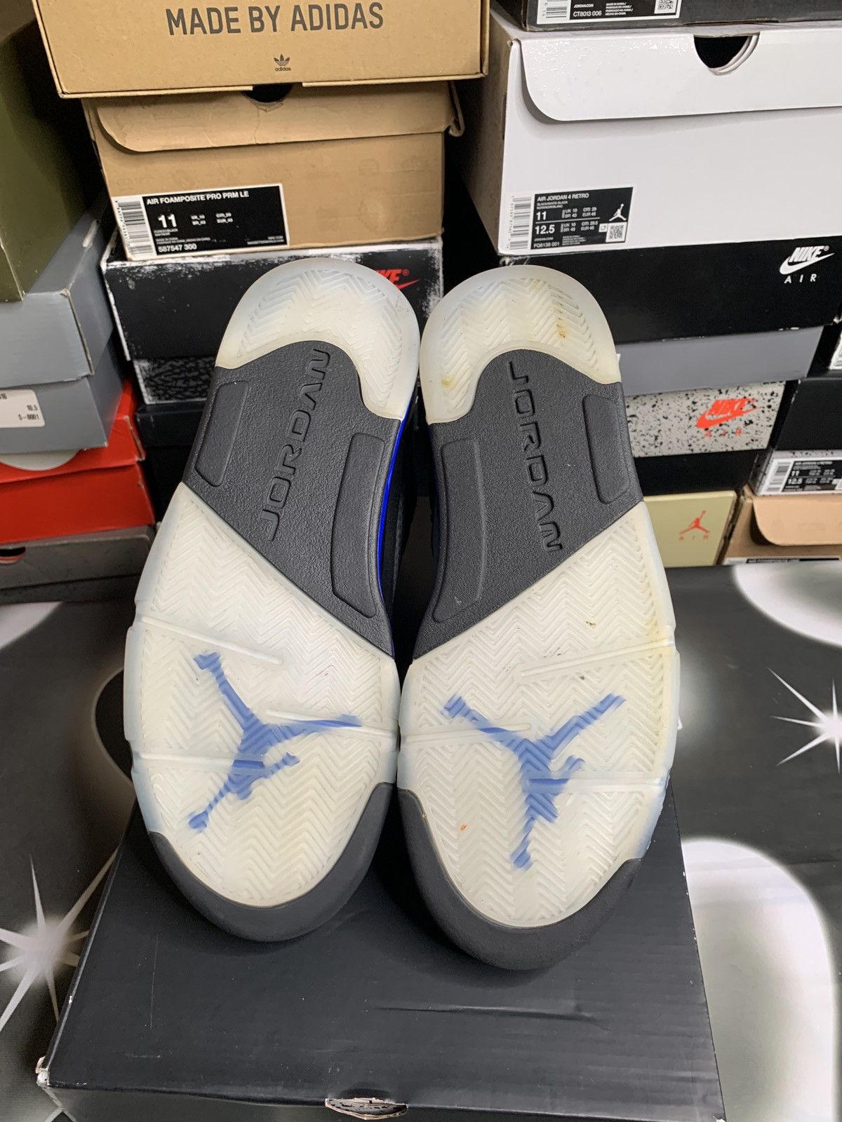 Jordan Brand Air Jordan 5 Retro Racer Blue Size US 9.5 / EU 42-43 - 5 Thumbnail