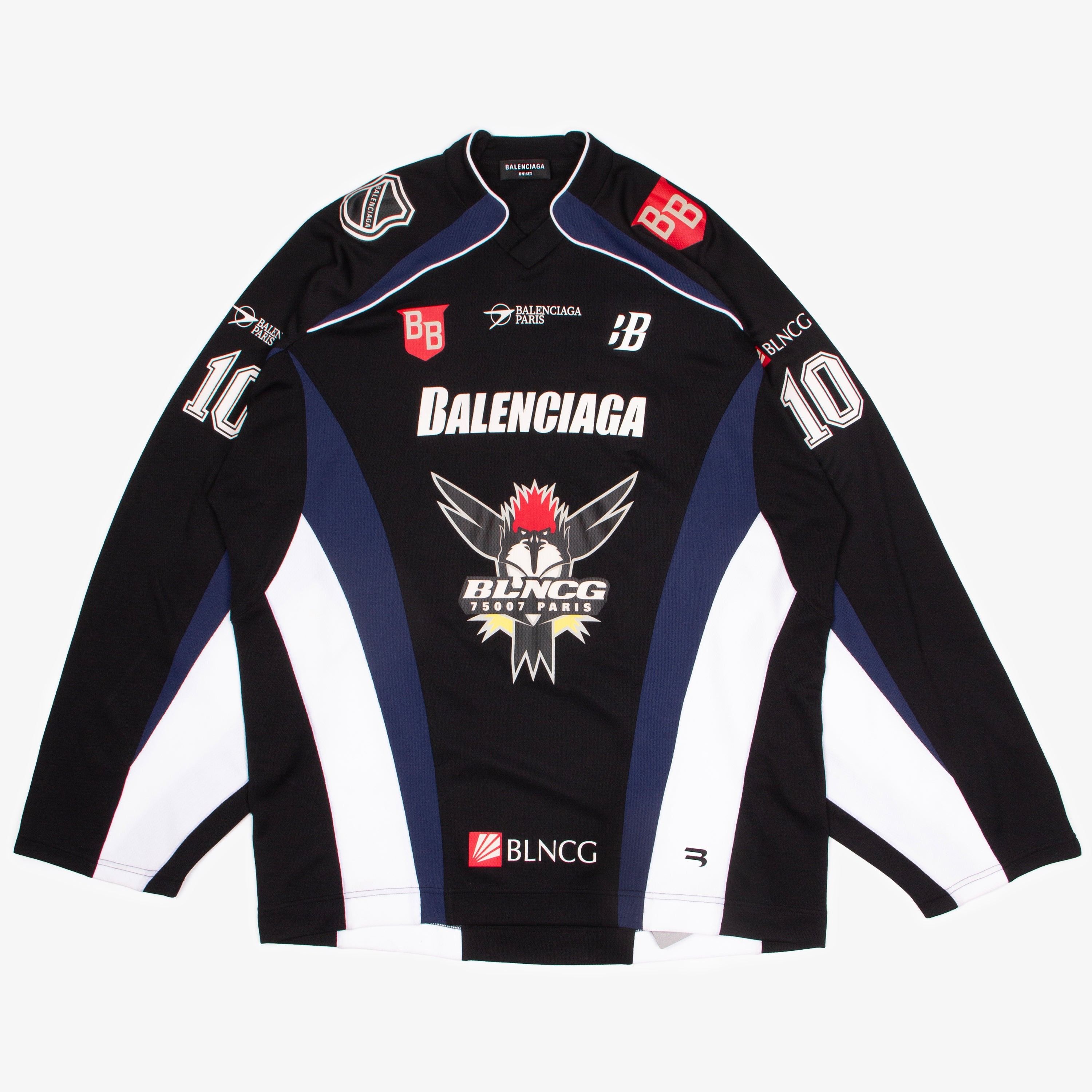 Balenciaga BALENCIAGA MESH HOCKEY JERSEY Size US XS / EU 42 / 0 - 2 Thumbnail