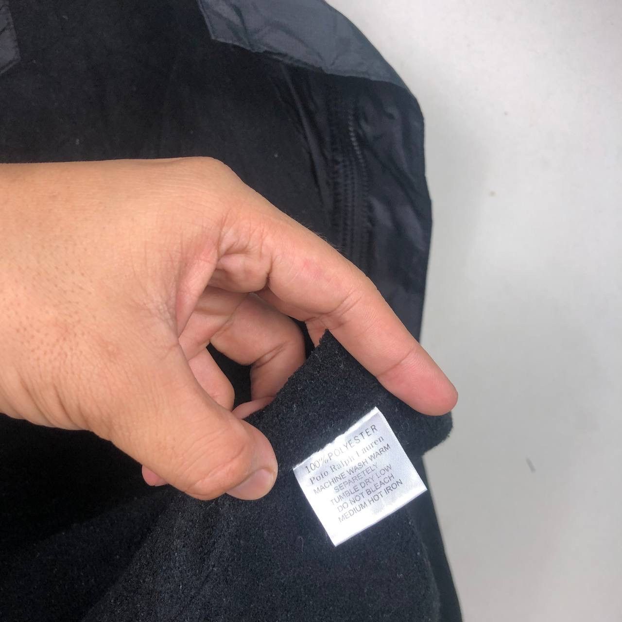 Polo Ralph Lauren Polo Ralph Lauren Big Logo Black Hooded Jacket Size US XL / EU 56 / 4 - 10 Thumbnail