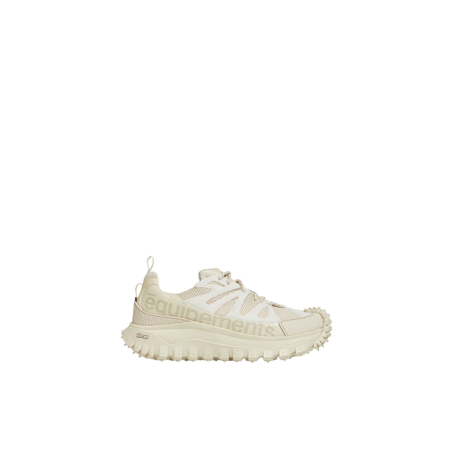 MONCLER Trailgrip Amoeba $820 Women's White Sneakers New (Wo