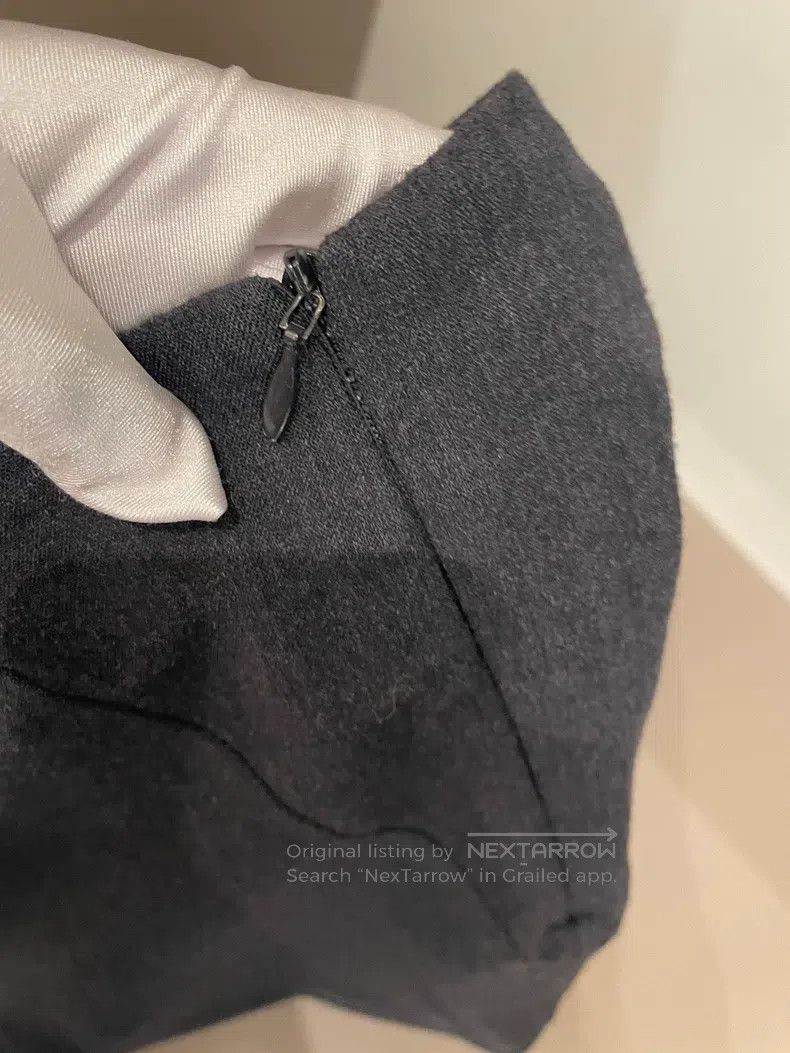 Brunello Cucinelli Brunello Cucinelli Black Wool Trousers Size 26" / US 2 / IT 38 - 7 Thumbnail