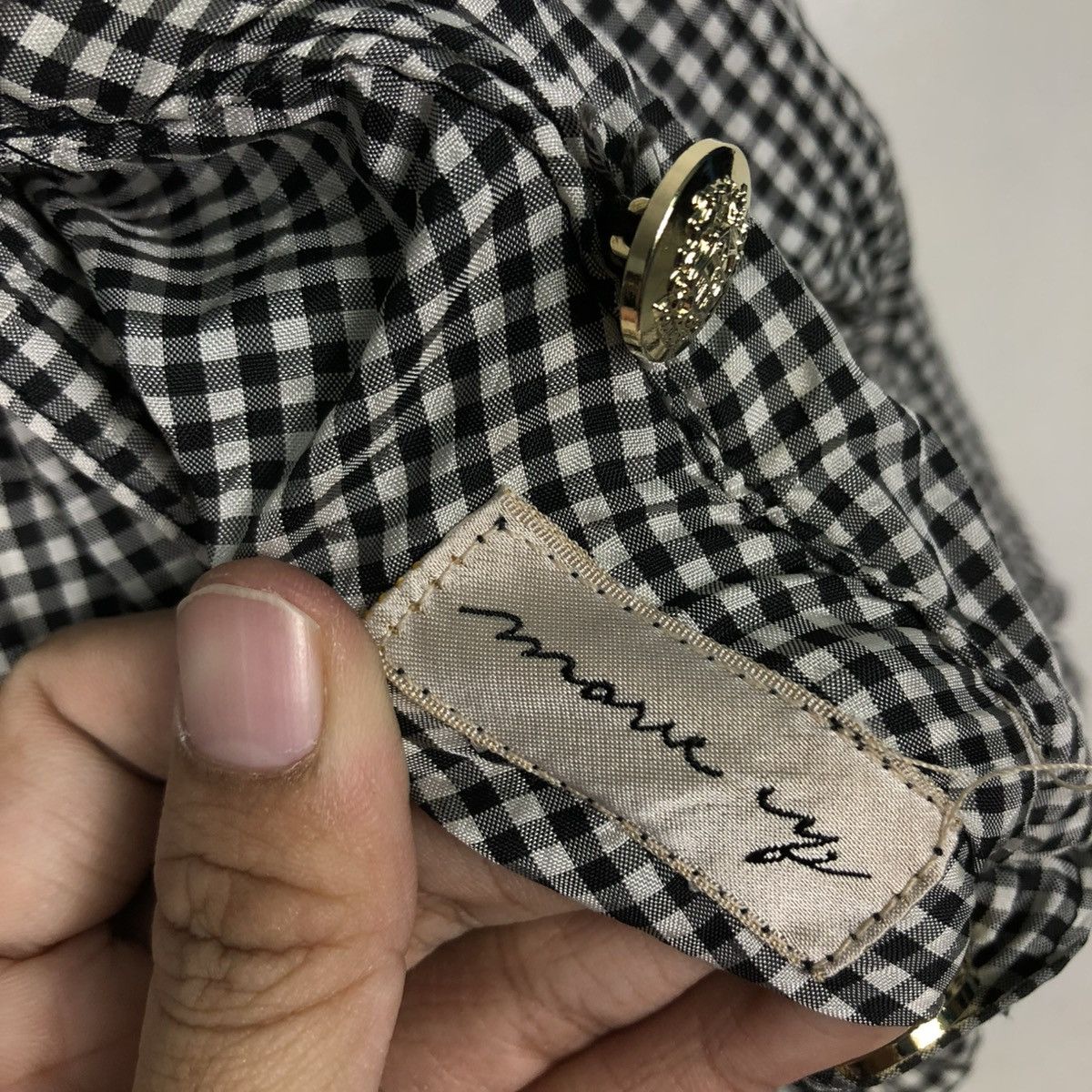 Japanese Brand VINTAGE REVERSIBLE BOMBER JACKET WILLS WOODBINS ISSEY MIYAKE Size US M / EU 48-50 / 2 - 23 Thumbnail