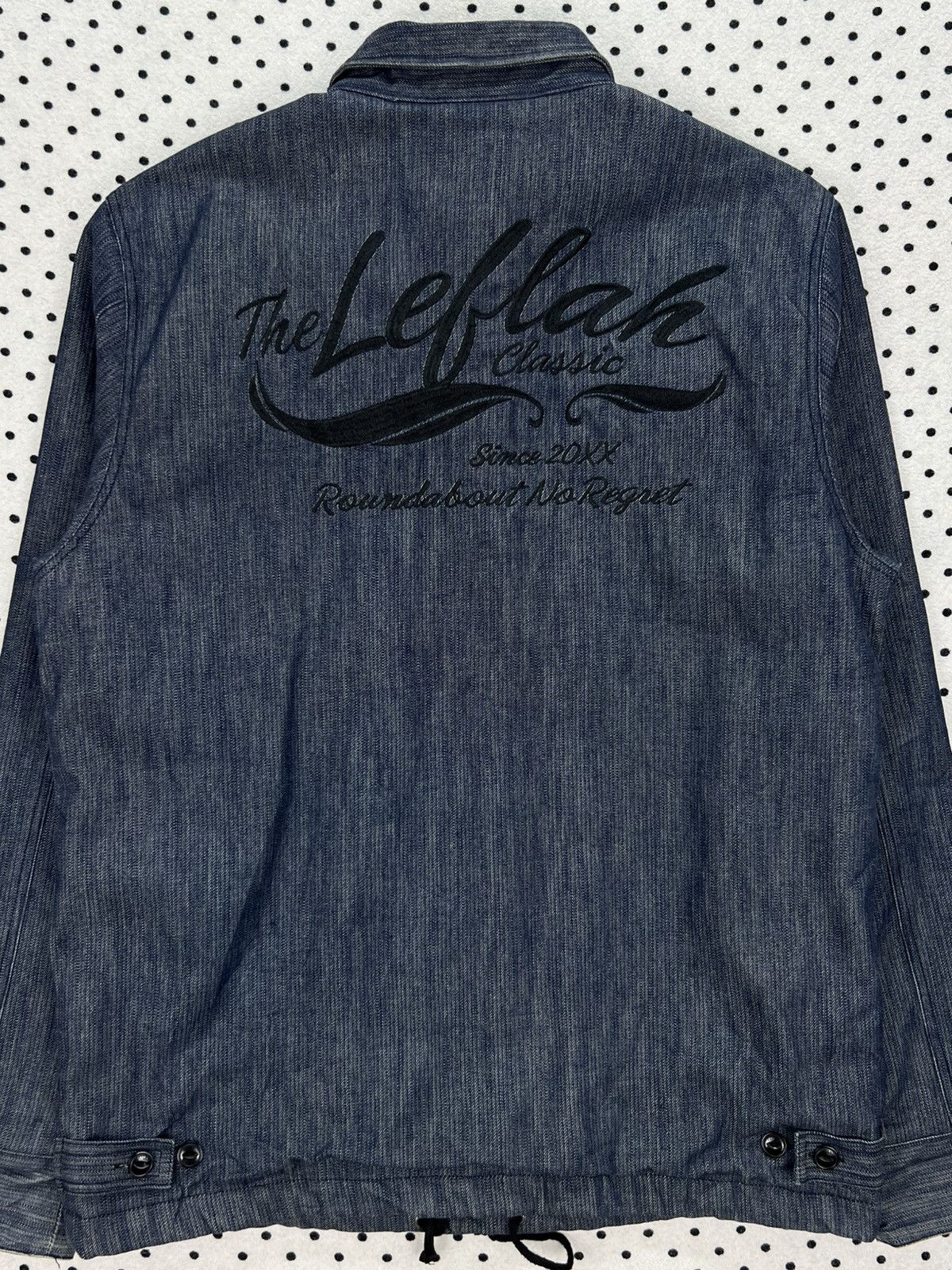 Japanese Brand Leflah Blanket Denim Jacket Size US XL / EU 56 / 4 - 4 Thumbnail