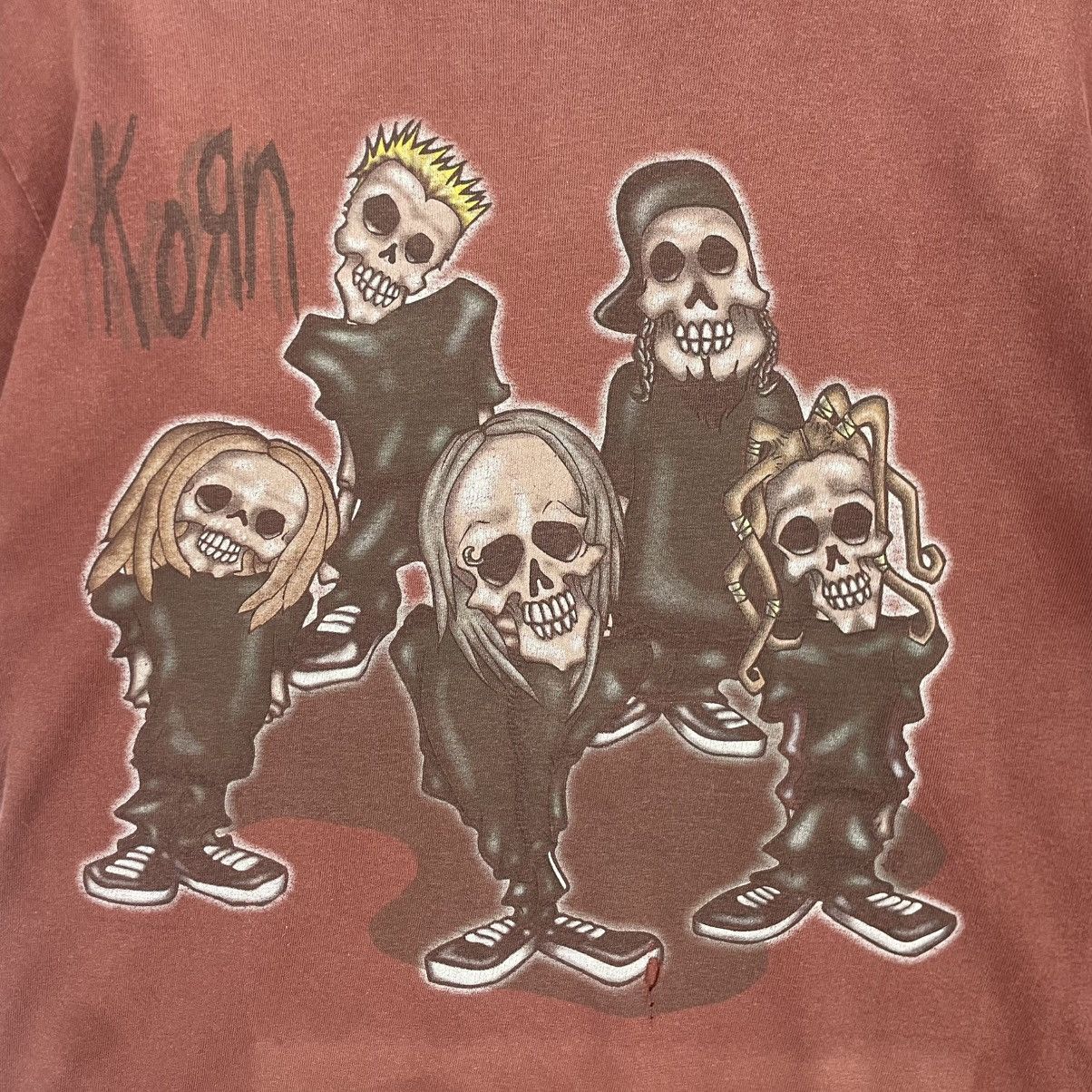 Designer × Vintage T-shirt vintage giant 90 s 00 s skull band concert tour rare Size US S / EU 44-46 / 1 - 7 Thumbnail