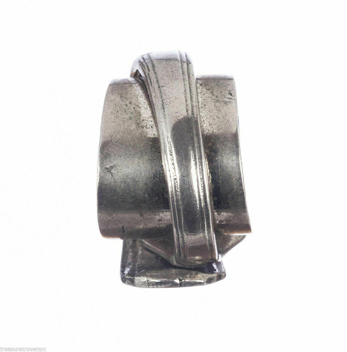 Designer Sterling Silver Butter Knife Ring Silverware Alberto Juan Size ONE SIZE - 8 Thumbnail