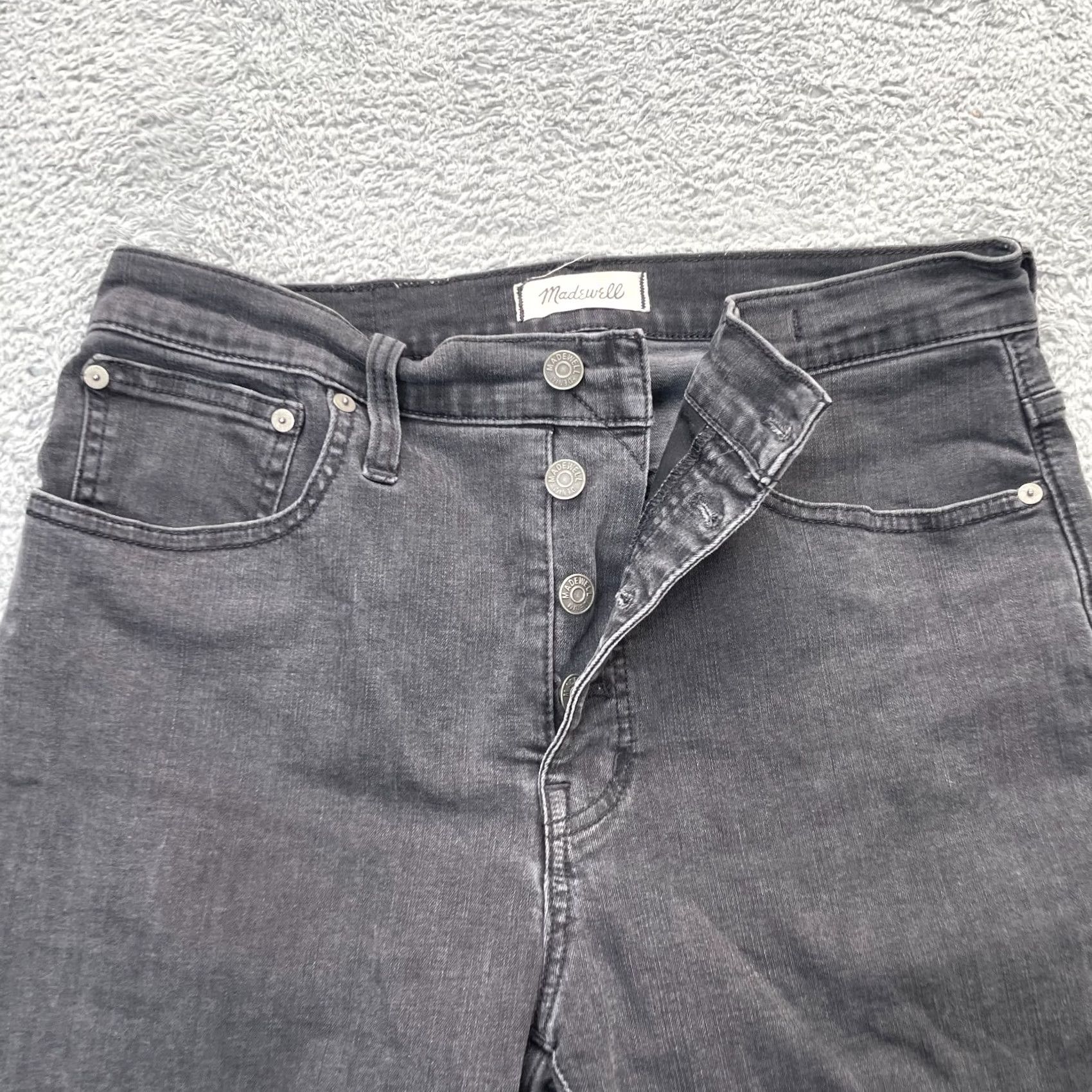 Madewell Madewell Jeans Womens 30P Black Cali Demi-Boot Denim Cotton Stretch Bootcut Jeans Mens? Size 28" / US 6 / IT 42 - 6 Thumbnail
