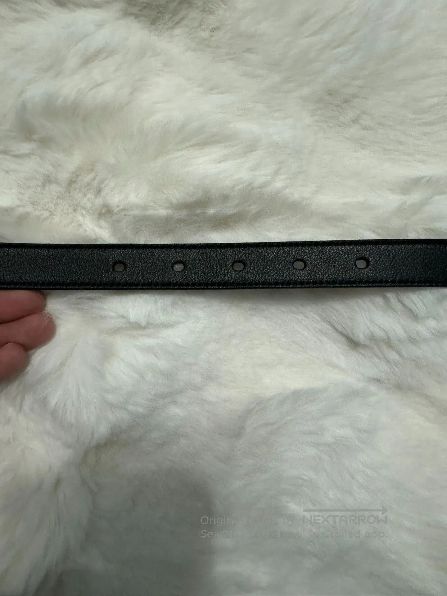 Saint Laurent Paris Saint Laurent YSL Leather Belt. Size ONE SIZE - 6 Thumbnail
