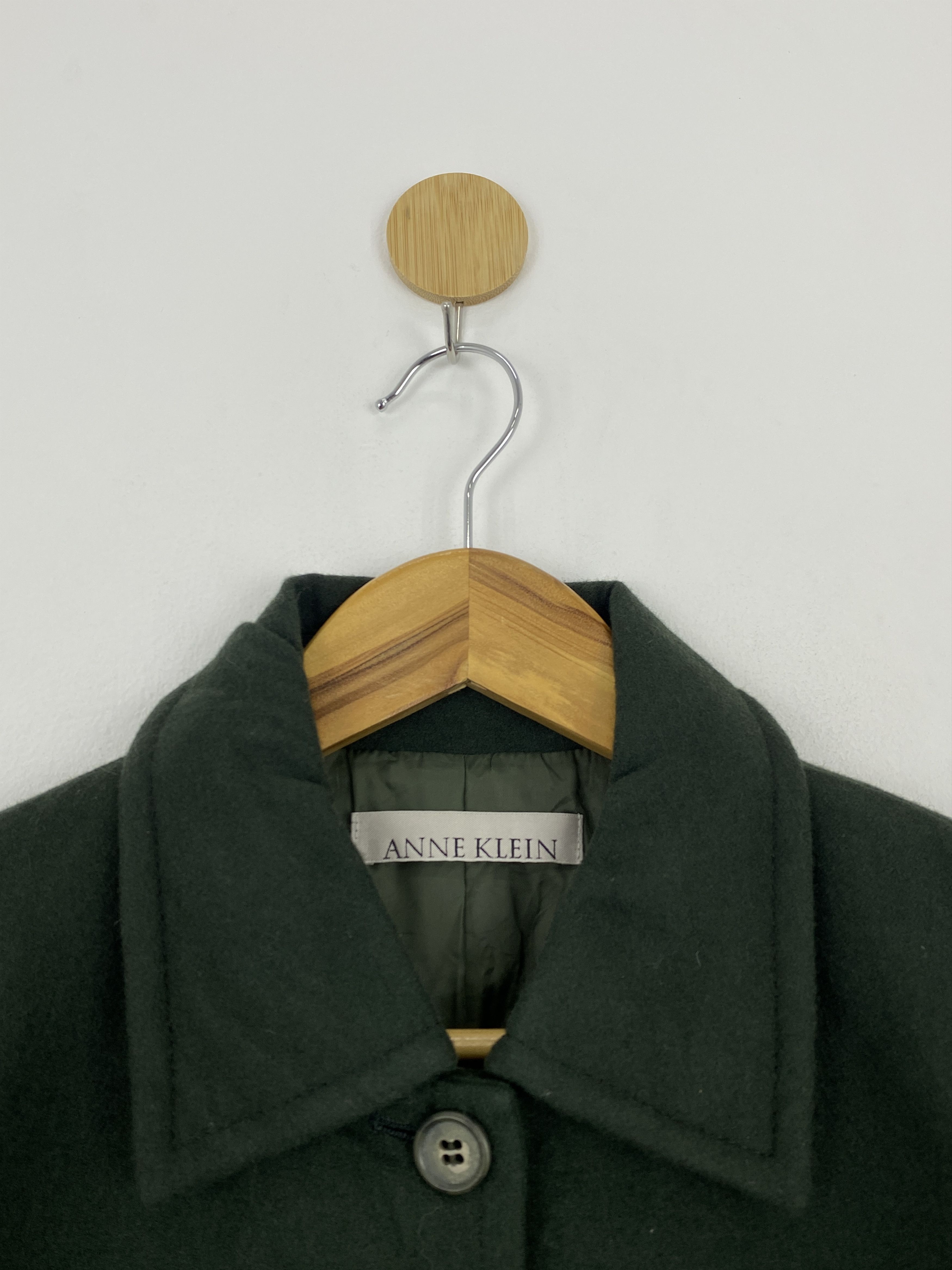 Vintage Vintage Anne Klein Peacoat Women Wool Jacket MJ0013 Size US S / EU 44-46 / 1 - 10 Thumbnail