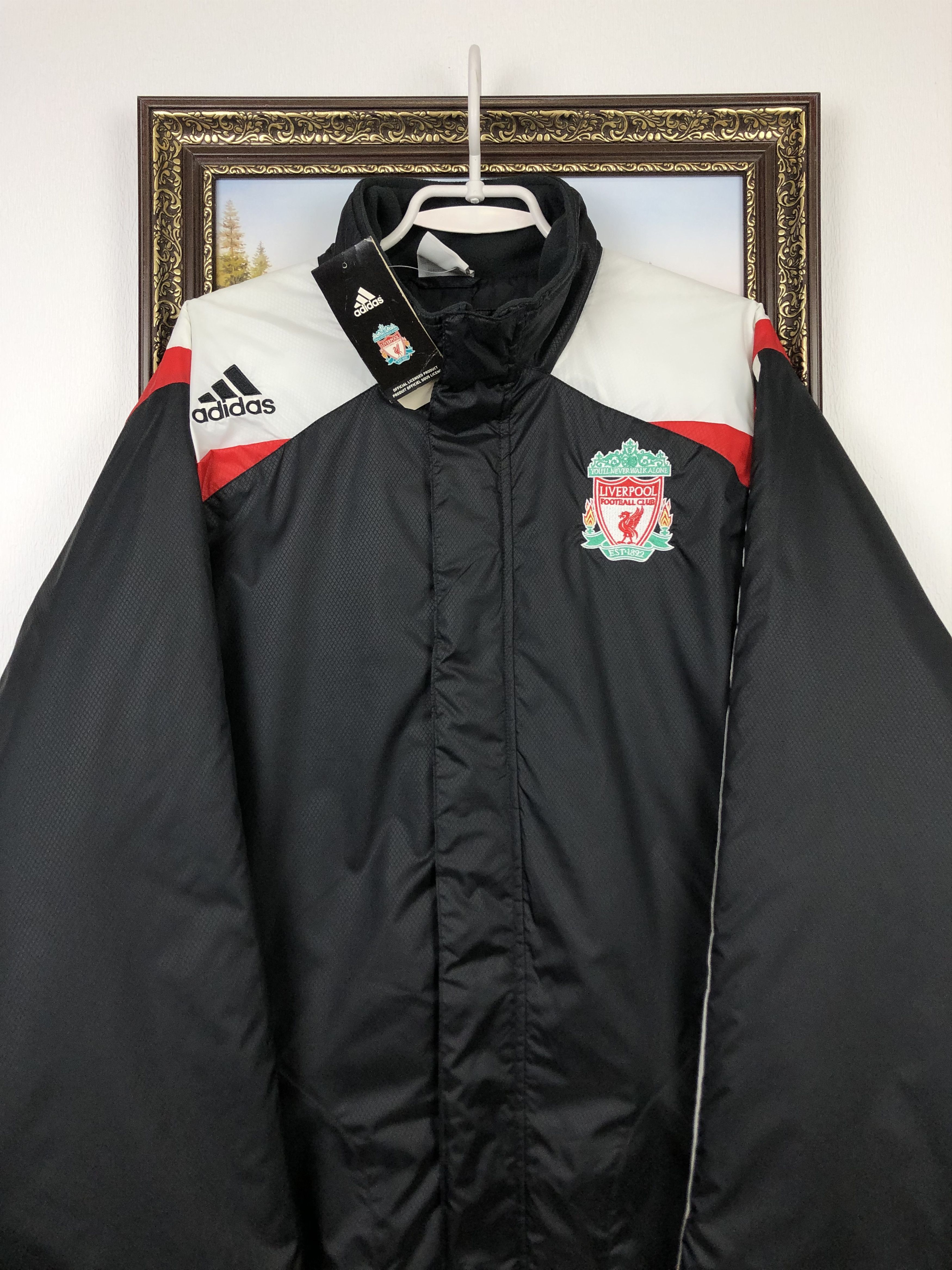 Adidas Vintage Adidas Liverpool Football Jacket Soccer Bomber New Size US L / EU 52-54 / 3 - 2 Thumbnail