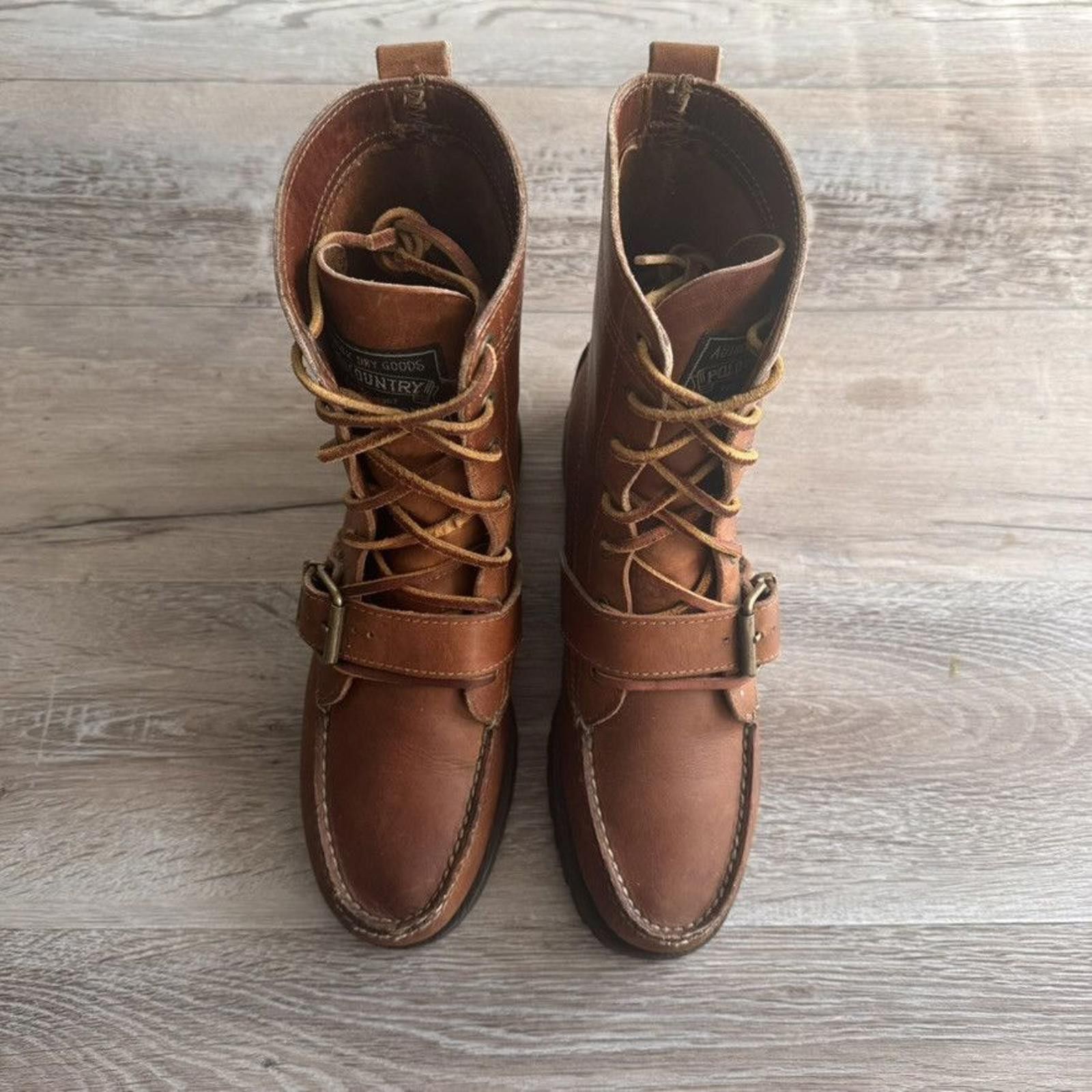 Polo Ralph Lauren RALPH LAUREN • WMNS Ranger Boot (7M) Size US 7 / EU 40 - 4 Thumbnail
