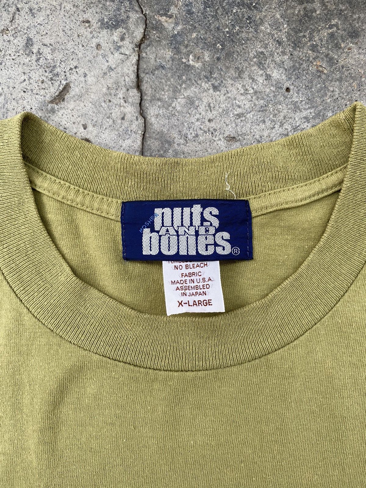 Vintage Rare🔥Vintage 90s Nuts and Bones Tees Size US XL / EU 56 / 4 - 7 Thumbnail
