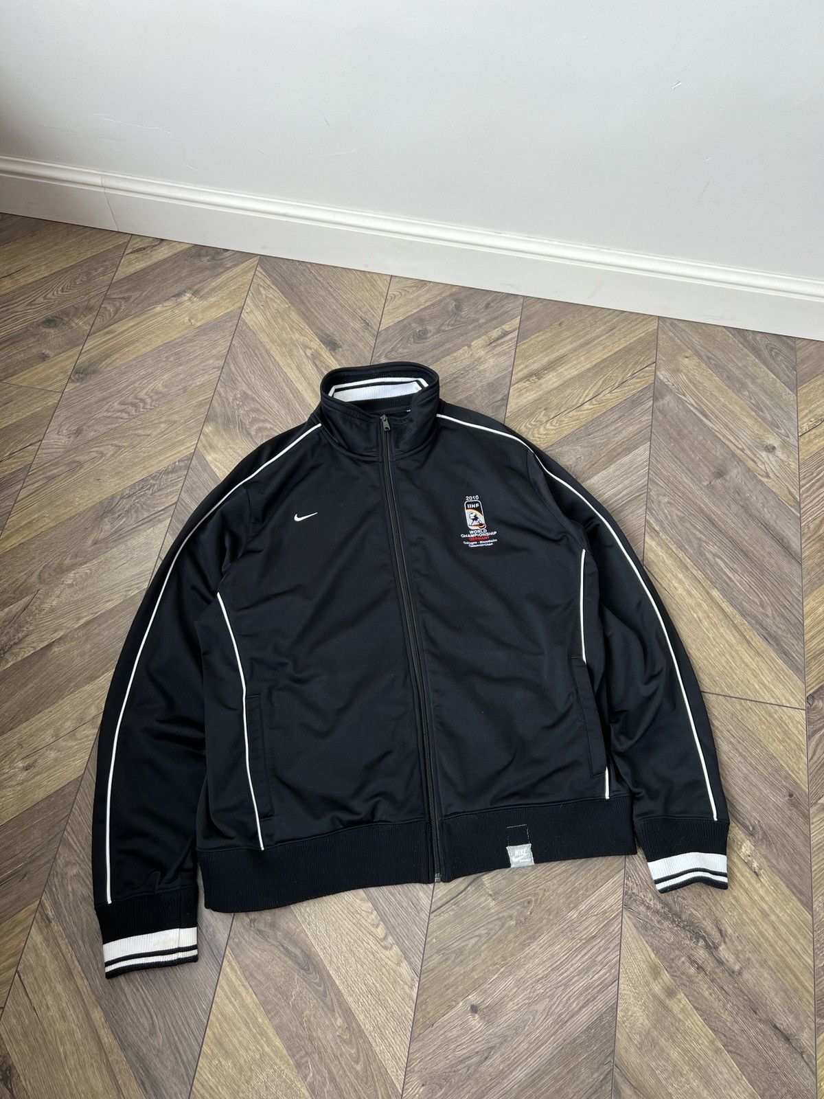 Nike Nike 2010 IIHF Hockey World Championship Track Jacket Size US XXL / EU 58 / 5 - 3 Thumbnail