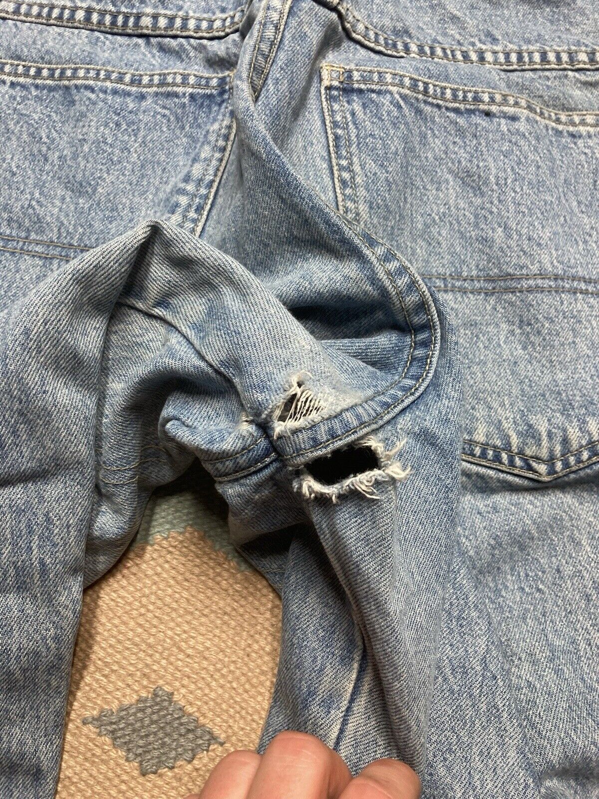 Marithe + Francois Girbaud × Vintage y2k baggy jeans Marithe francois girbaud wide skater 34x29 Size US 34 / EU 50 - 4 Thumbnail