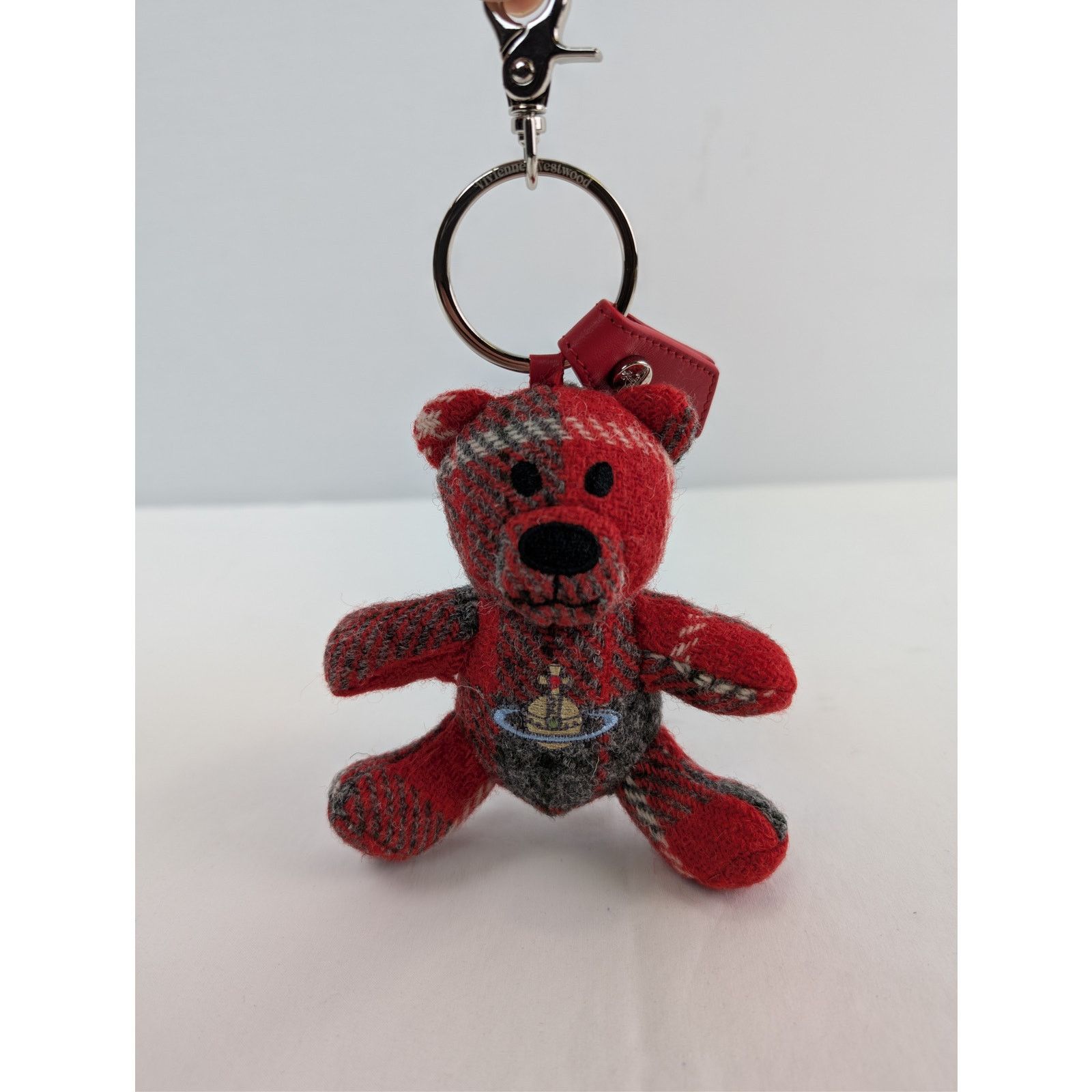 Vivienne Westwood o1rshd1 Size: OS / Teddy Bear Keyring / Bag Charm in Red Size ONE SIZE - 7 Thumbnail