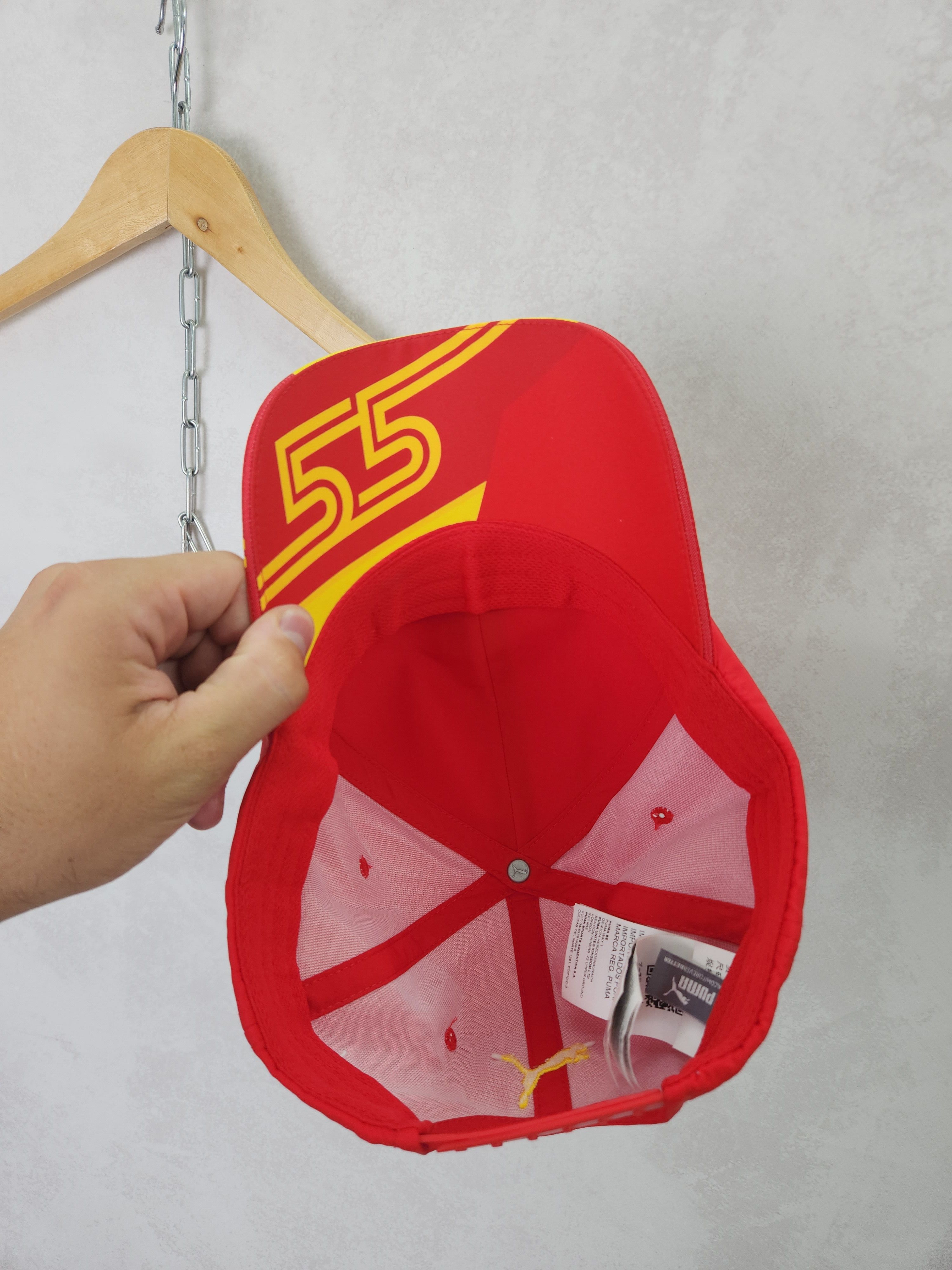 Ferrari × Puma Puma Ferrari D1 23 Special Edition Sainz red adjustable cap Size ONE SIZE - 5 Thumbnail