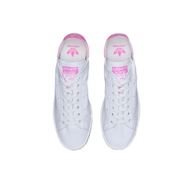 Adidas × Balenciaga o1kmrn0525 Stan Smith Sneakers in Pink/White Size US 6 / EU 39 - 5 Thumbnail