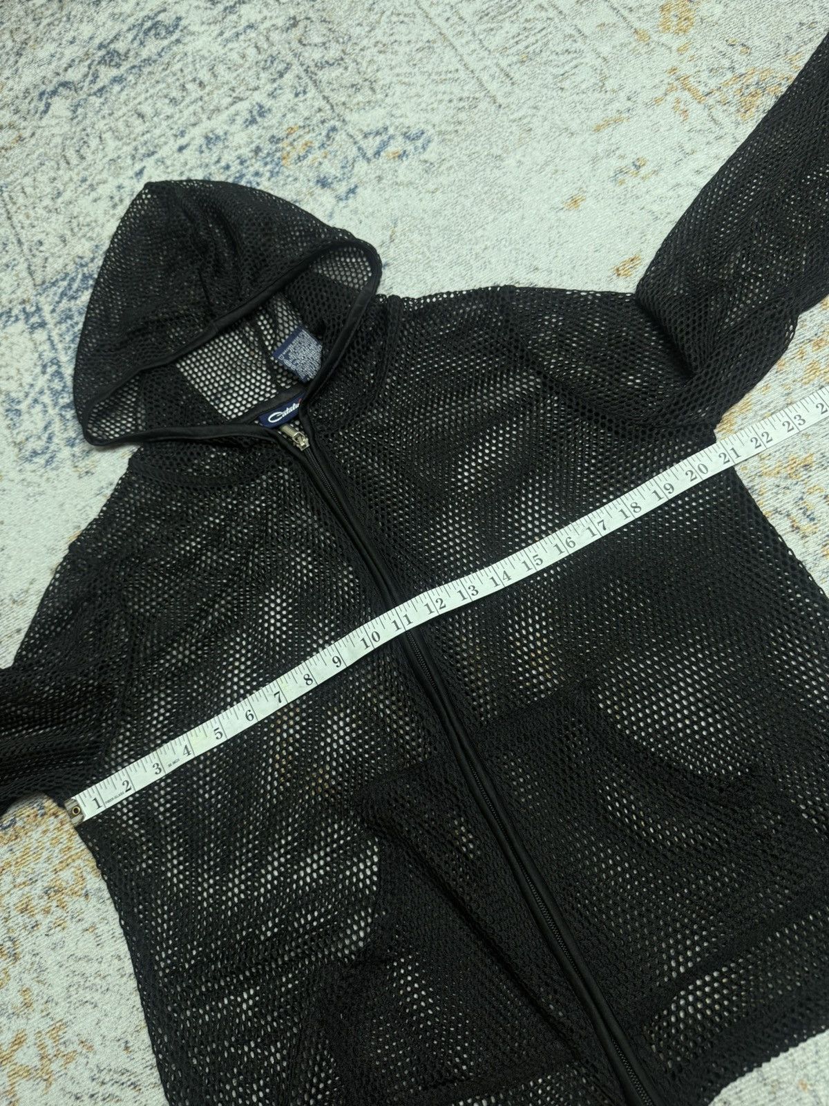 14th Addiction Catalina y2k punk style mesh hoodie Size US L / EU 52-54 / 3 - 9 Thumbnail