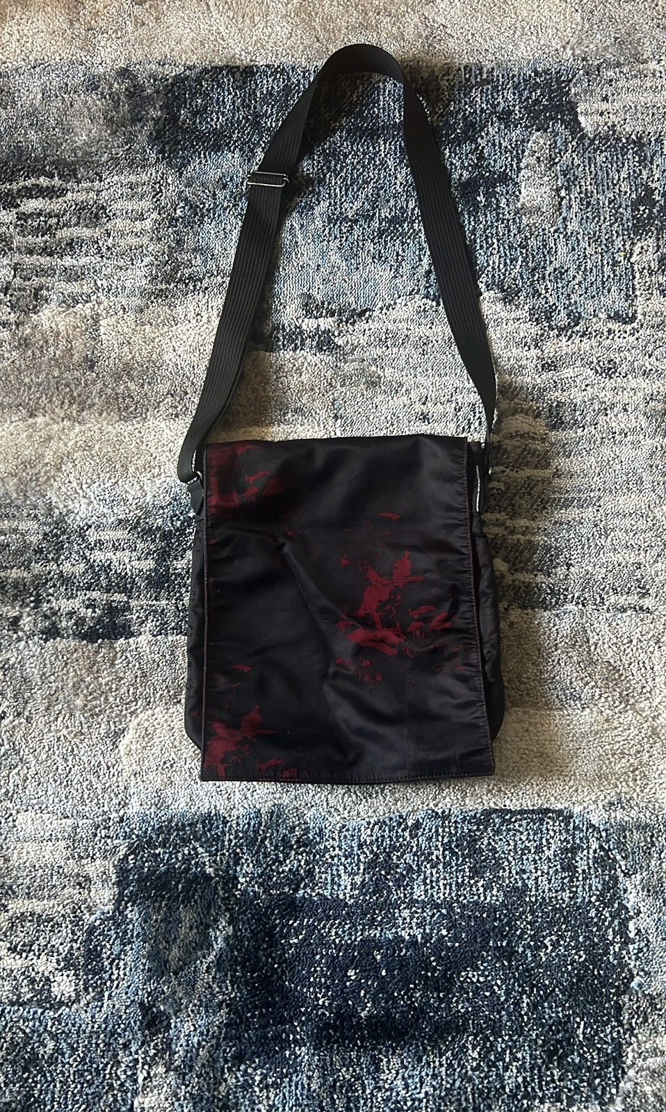Jean Paul Gaultier Jean Paul Gaultier AW98 Plague Blood Drip Messenger Bag Size ONE SIZE - 1 Thumbnail