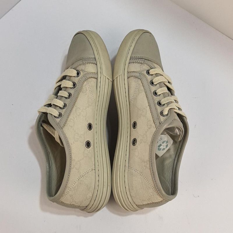 Gucci Gucci Fashion Canvas GG Print Low-Top Sneakers -2508 Size US 4.5 / IT 34.5 - 6 Thumbnail