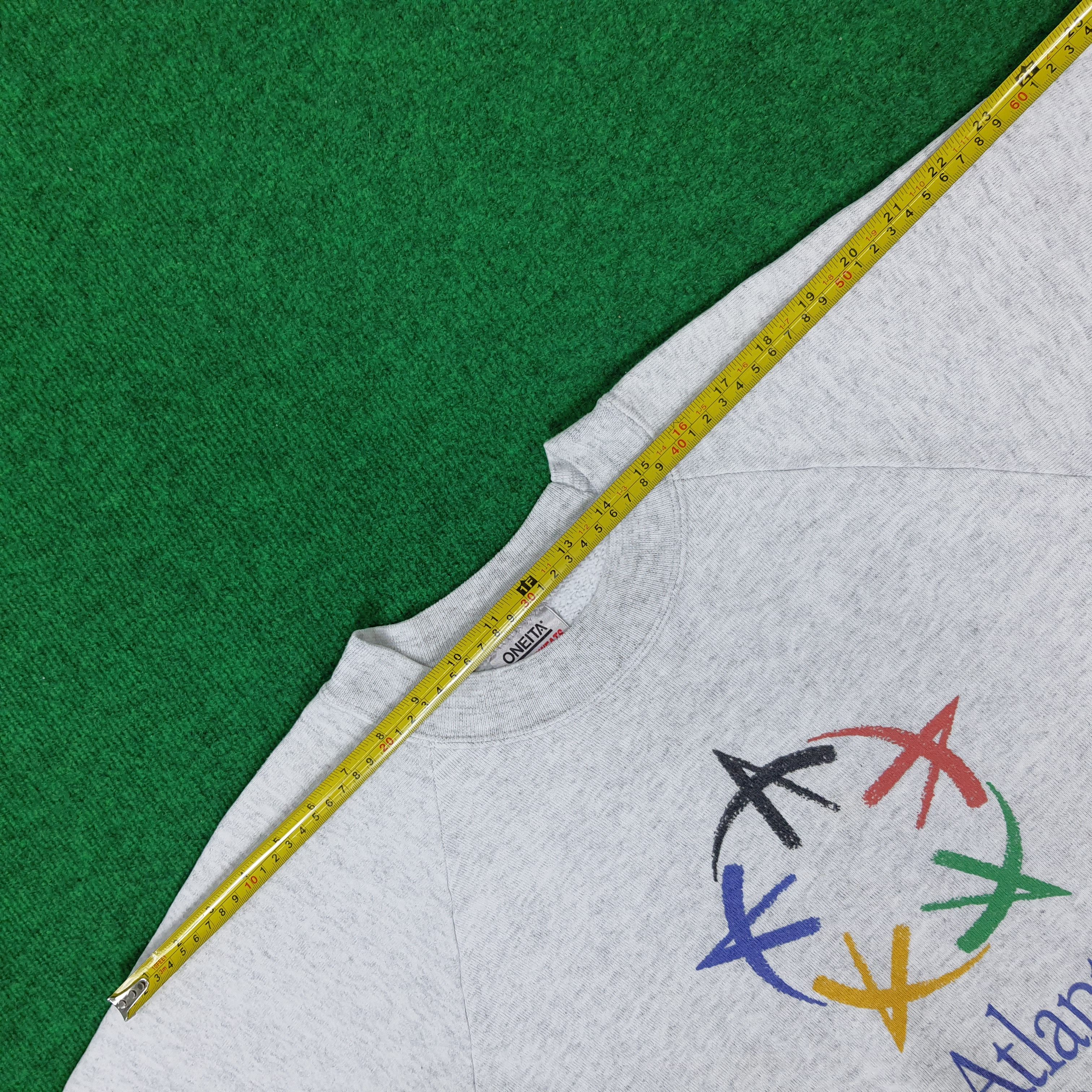 USA Olympics × Vintage Vintage Atlanta 1996 Olympics USA Sports Sweatshirt Size US L / EU 52-54 / 3 - 8 Thumbnail