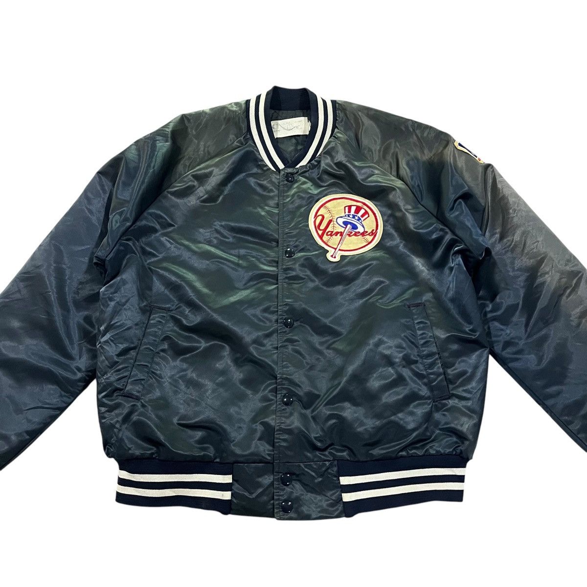 VINTAGE MLB NEW YORK YANKEES VARSITY JACKET