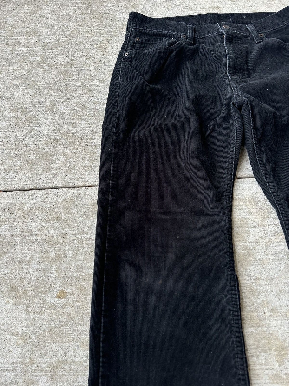 Levi's × Vintage Vintage Levi’s Corduroy Black Pants Size US 34 / EU 50 - 4 Thumbnail
