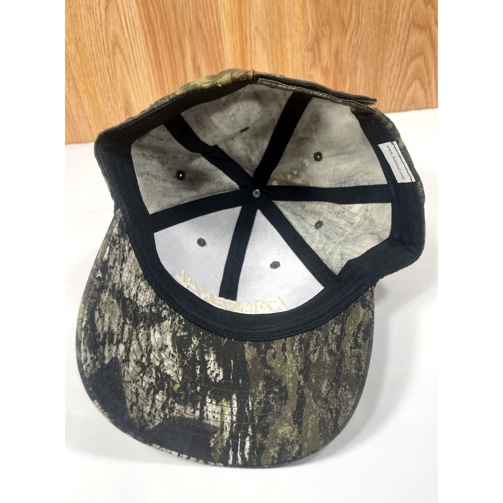 Vintage Fastenal Cap Hat Adjustable Strap Back Hunting Camouflaged One Size Fit All Size ONE SIZE - 7 Thumbnail