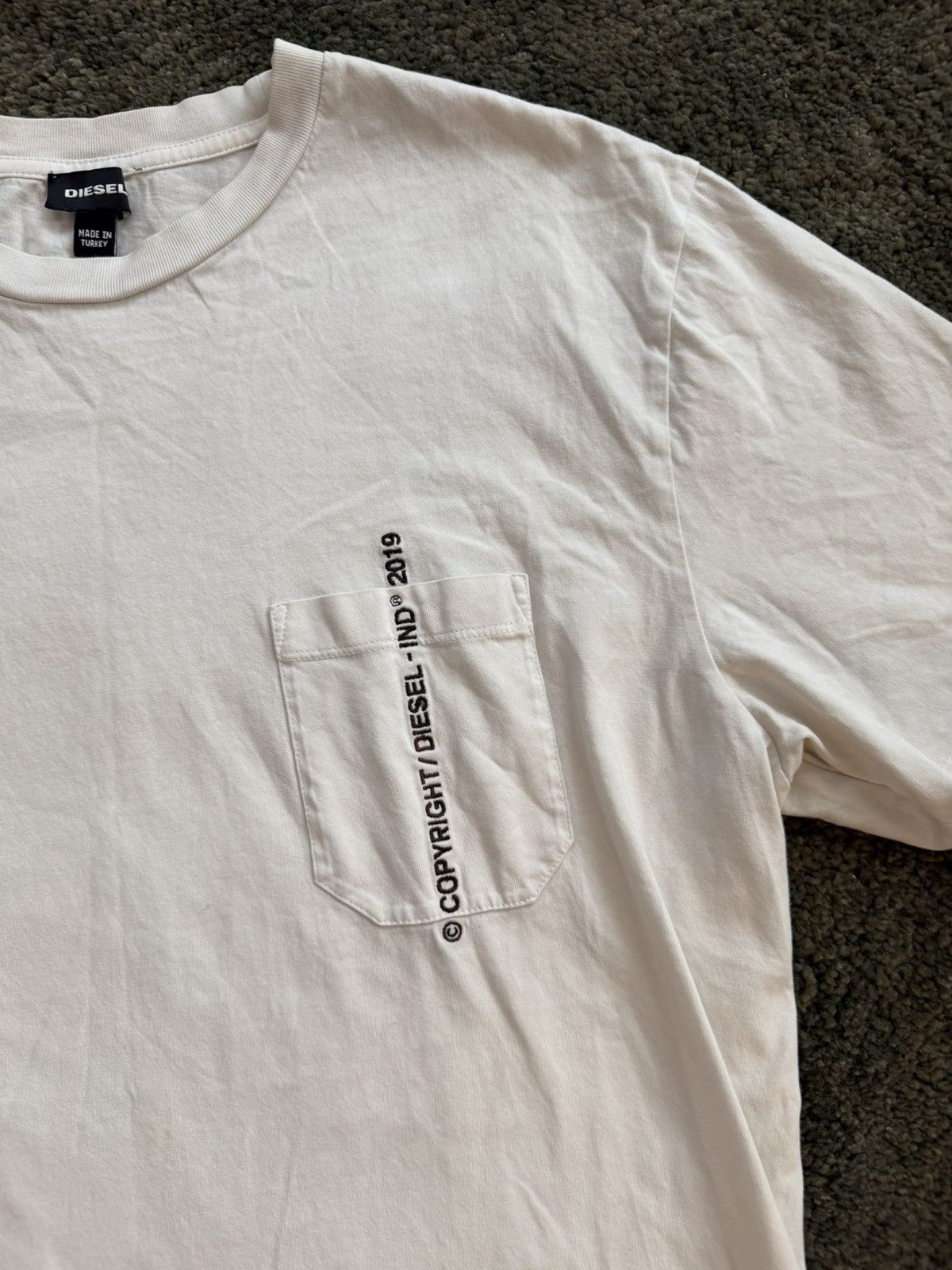 Diesel Diesel Pocket Tee Size US L / EU 52-54 / 3 - 2 Thumbnail