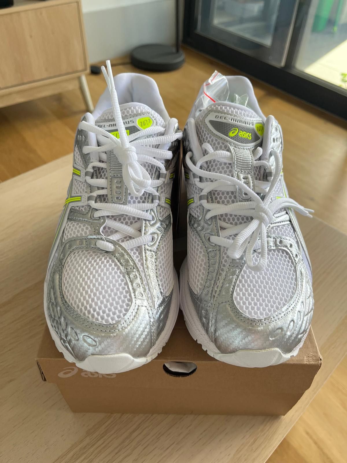 Asics × Kith Asics x Kith Gel Nimbus 10.1 White Pure Silver Size US 9.5 / EU 42-43 - 3 Thumbnail