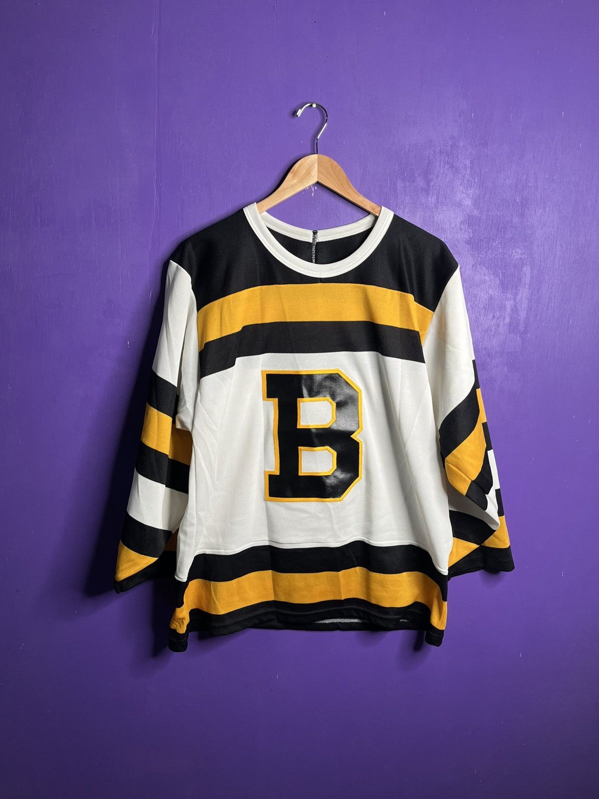 Ccm × NHL × Vintage Vintage 80s CCM Boston bruins alternate jersey Size US M / EU 48-50 / 2 - 1 Thumbnail