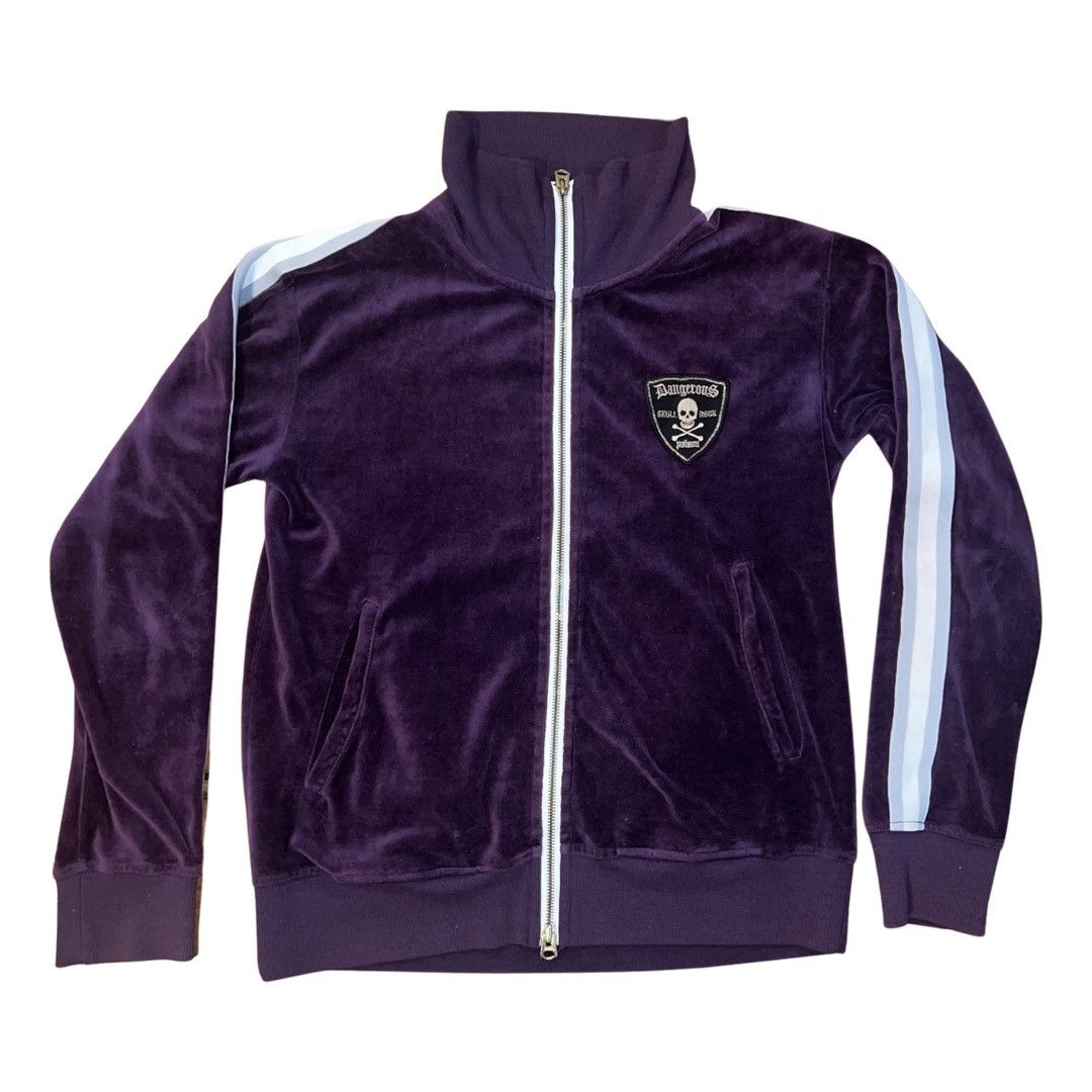 PPFM PPFM Velour Skull Track Jacket Size US L / EU 52-54 / 3 - 1 Thumbnail
