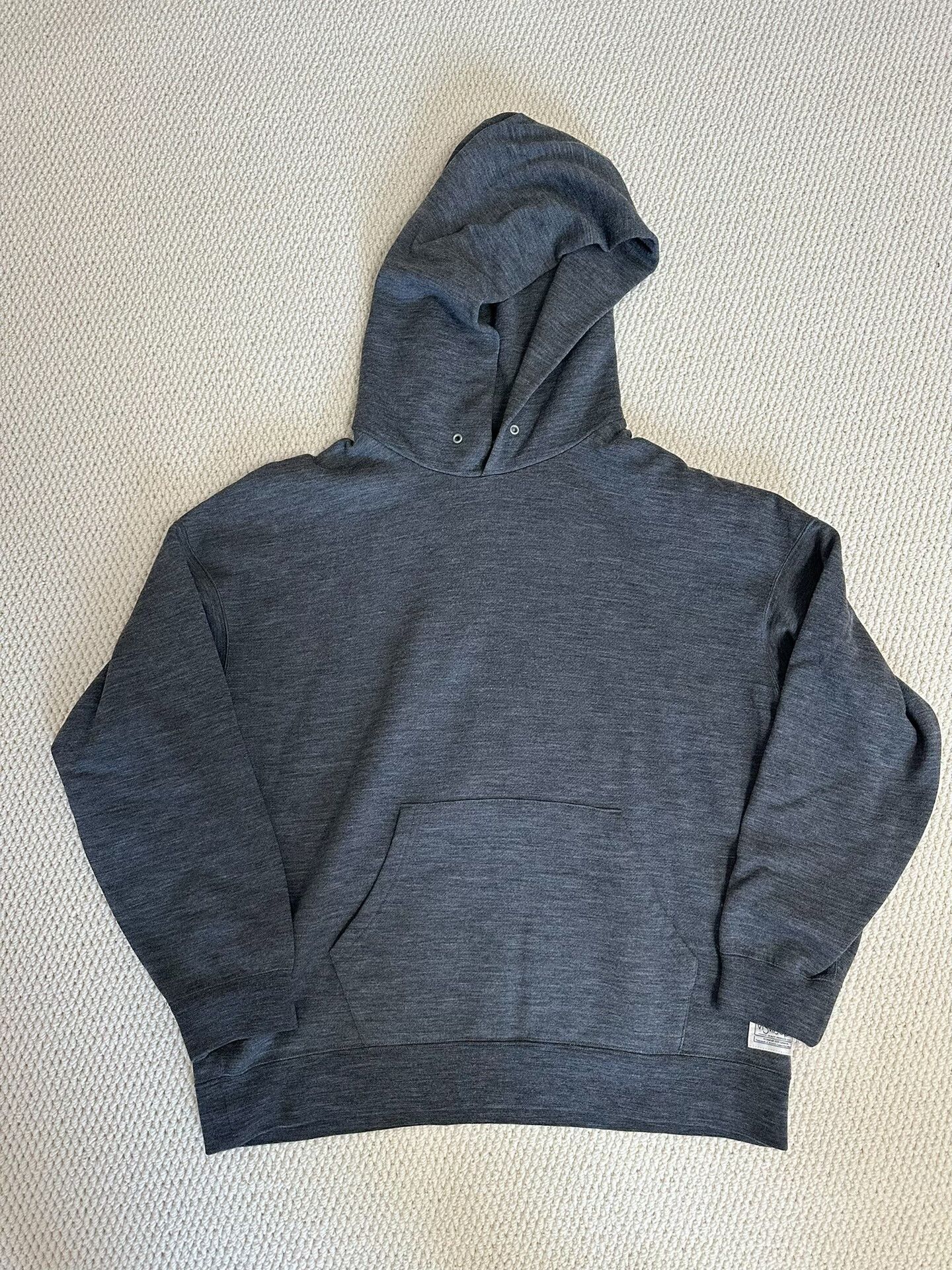 Visvim visvim gray athletic wool hoodie size 2 Size US M / EU 48-50 / 2 - 1 Thumbnail