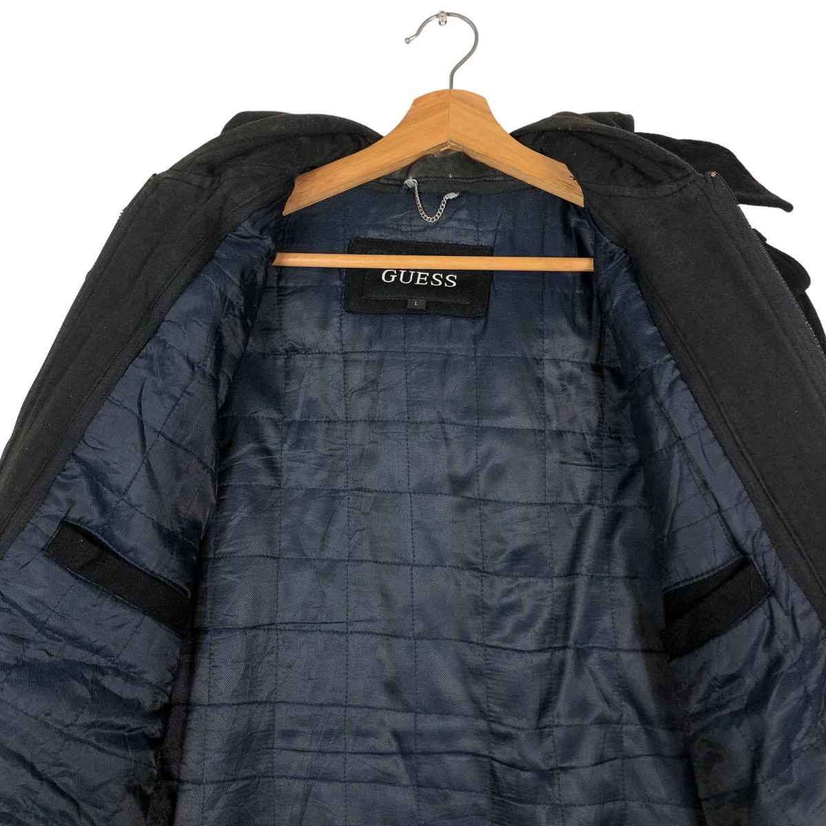 Guess 🔥Rich Black Bondage Biker Jacket Hoodie Guess Size US L / EU 52-54 / 3 - 15 Thumbnail
