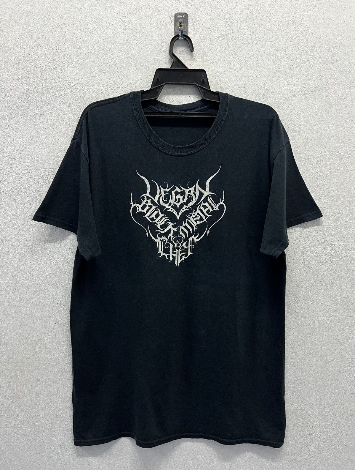 Band Tees × Vintage VINTAGE VEGAN BLACK METAL CHEF SHIRT Size US L / EU 52-54 / 3 - 1 Thumbnail